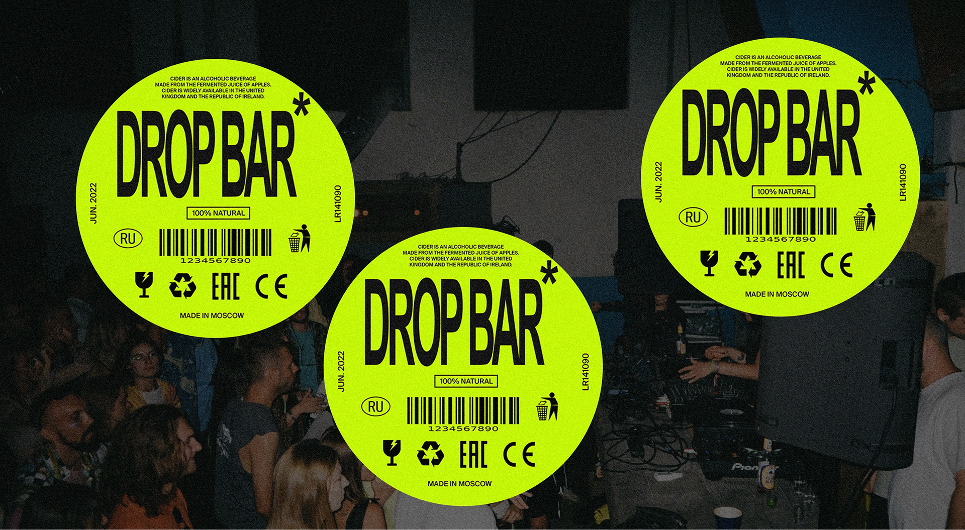 DROP BAR* | 2022 — Изображение №5 — Брендинг на Dprofile