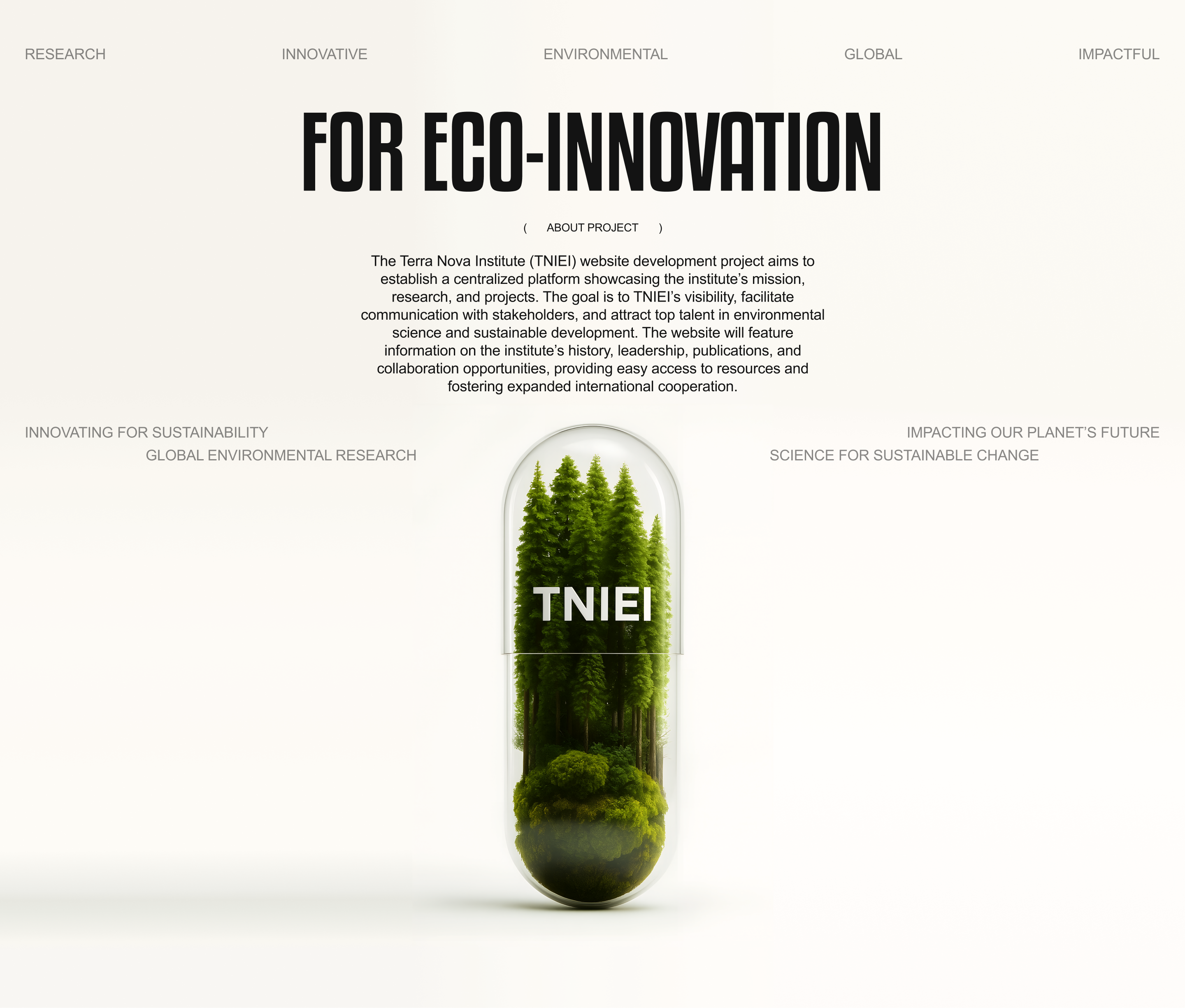TERRA NOVA INSTITUTE | CORPORATE SITE — Изображение №2 — Интерфейсы, Анимация на Dprofile