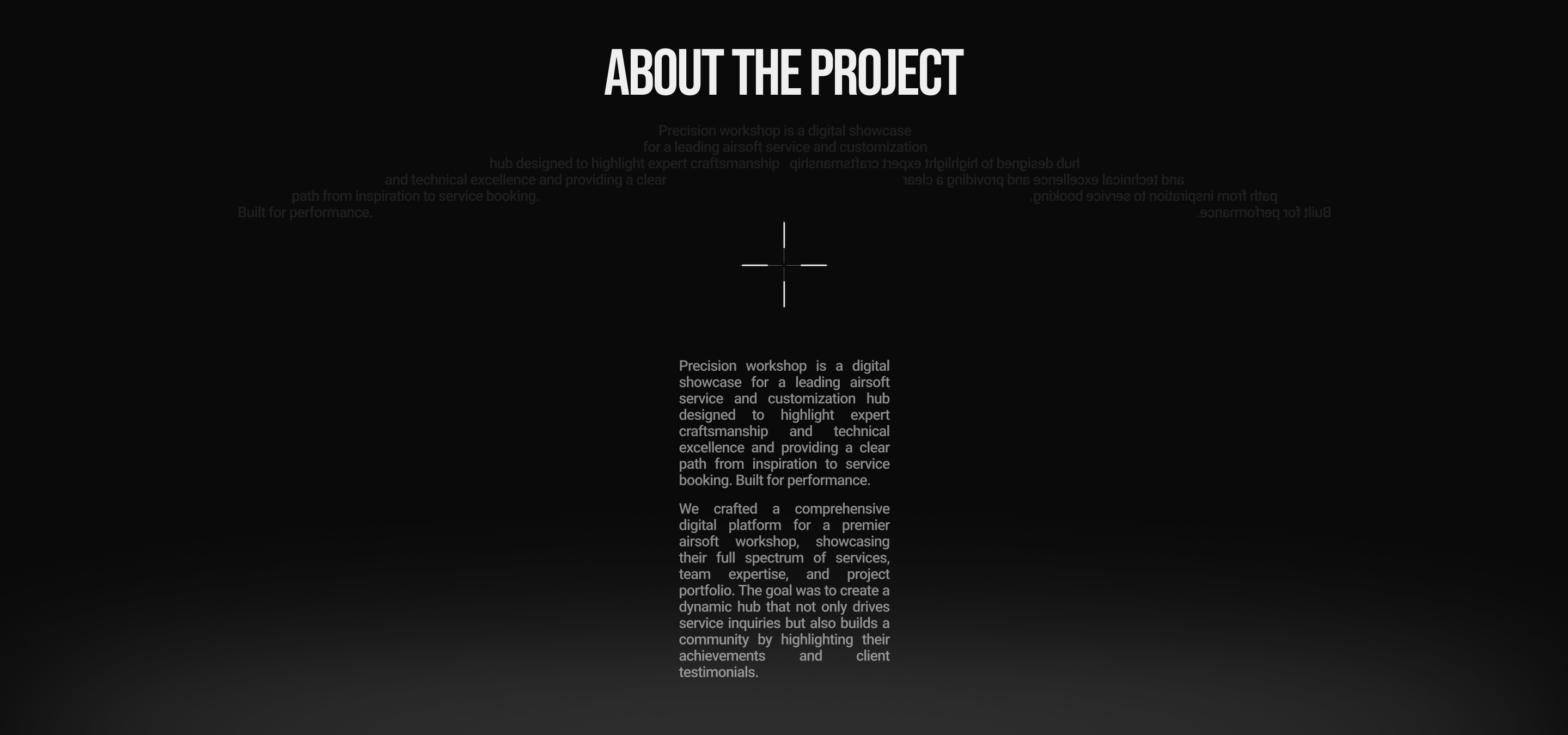 Precision Workshop — Изображение №2 — Интерфейсы, Брендинг на Dprofile