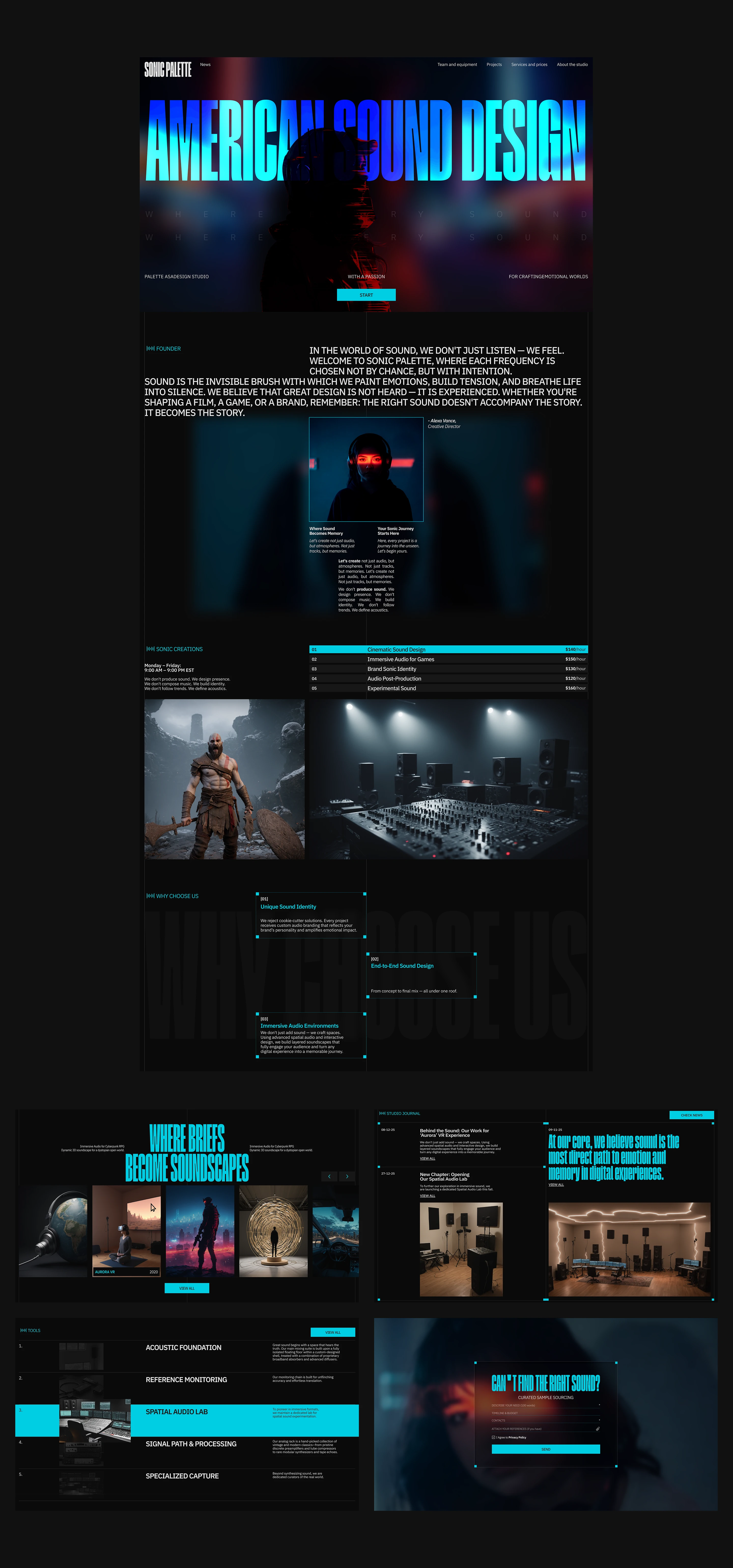 Sonic Palette — Изображение №3 — Интерфейсы, Анимация на Dprofile