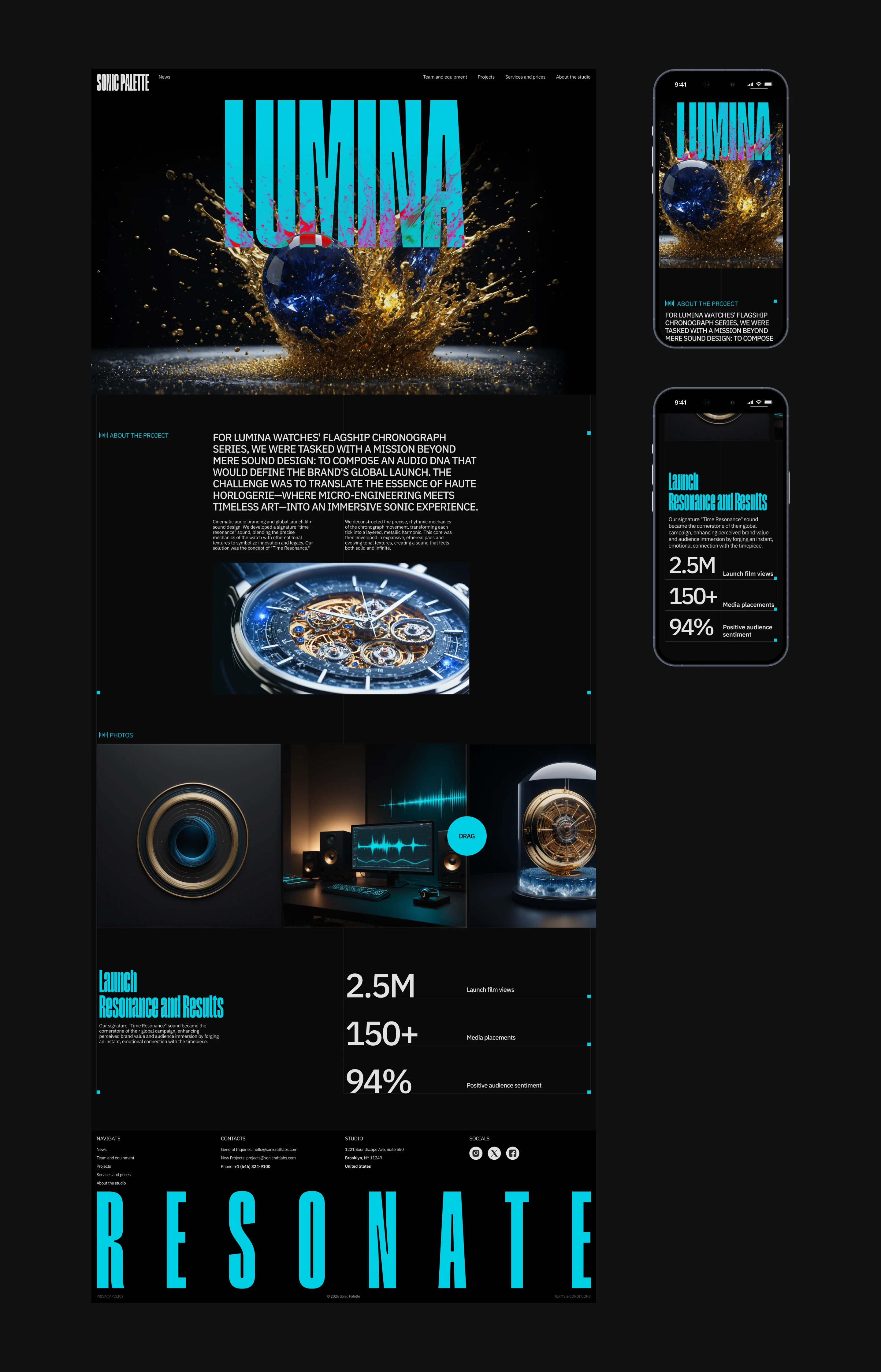 Sonic Palette — Изображение №7 — Интерфейсы, Анимация на Dprofile