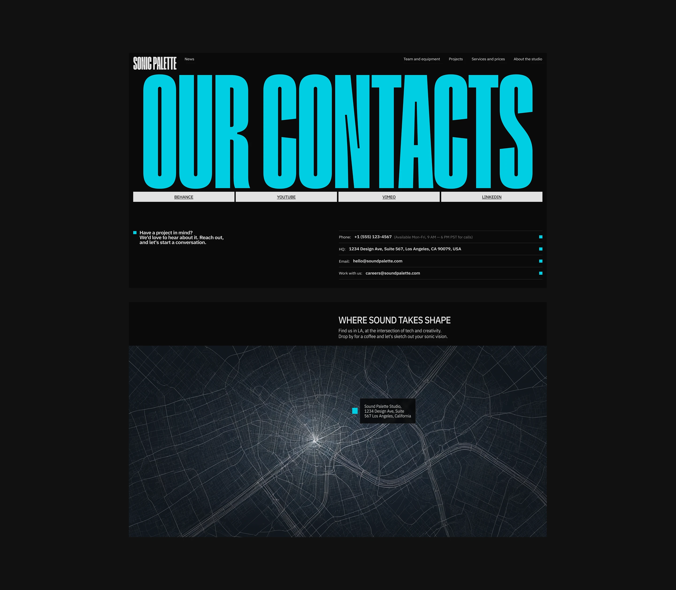 Sonic Palette — Изображение №10 — Интерфейсы, Анимация на Dprofile