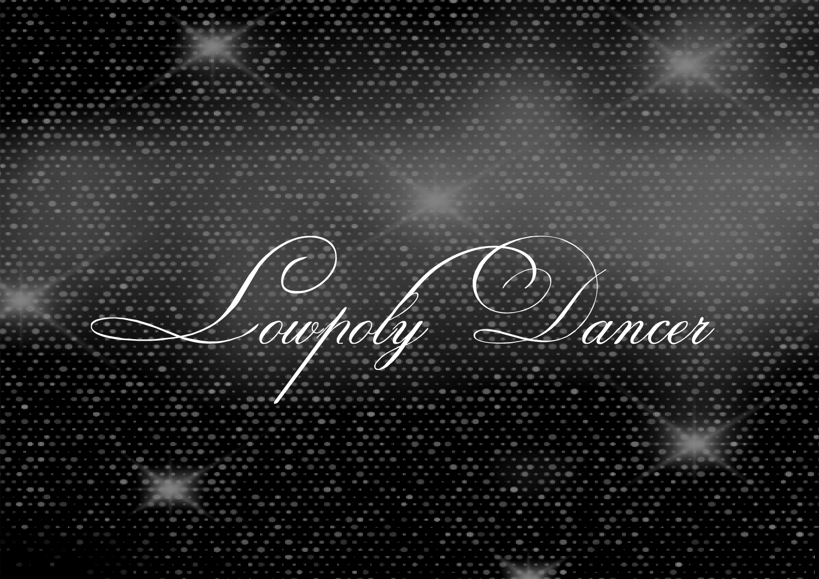 Lowpoly Dancer — Изображение №1 — Брендинг, 3D на Dprofile