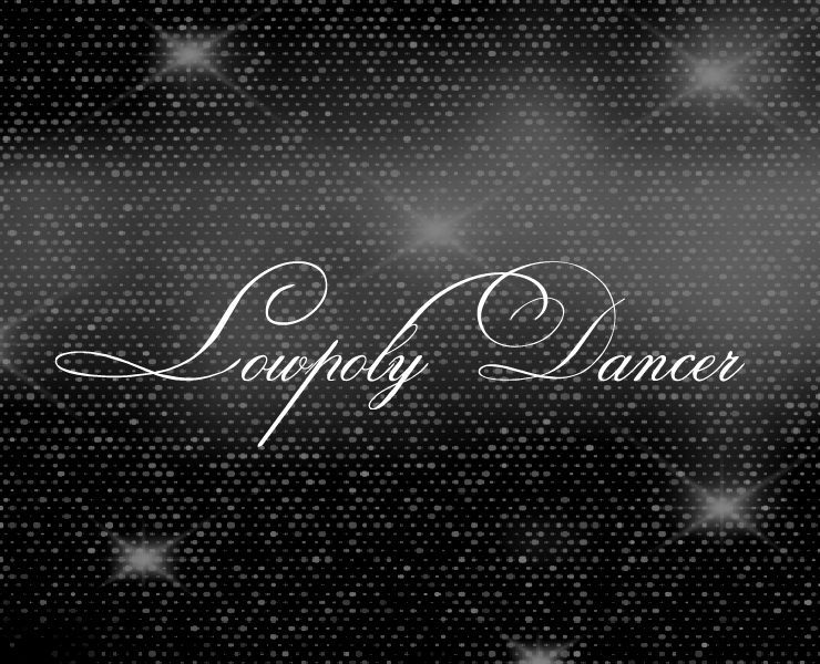 Lowpoly Dancer — Брендинг, 3D на Dprofile