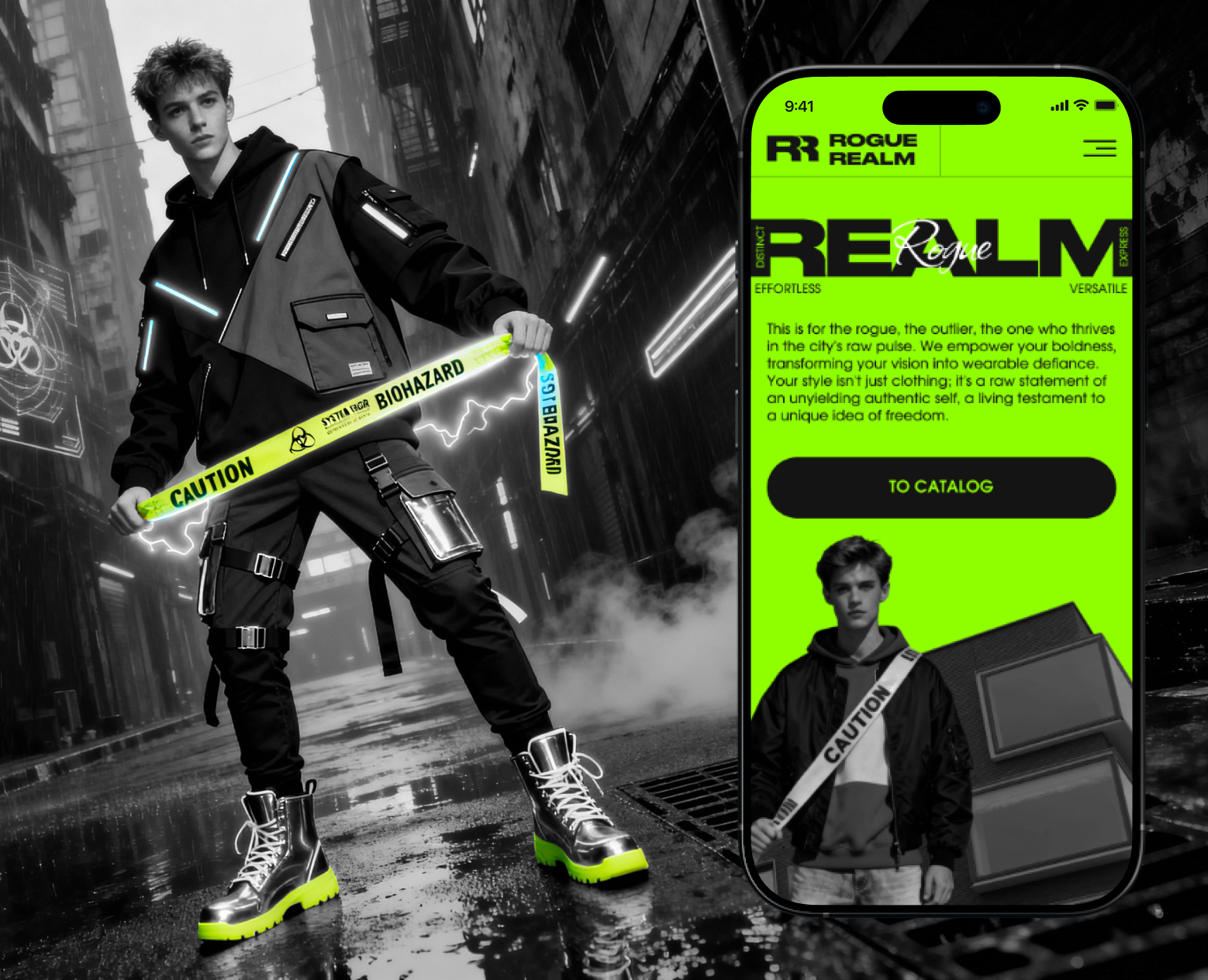 Rogue Realm: Bold Identity на Dprofile