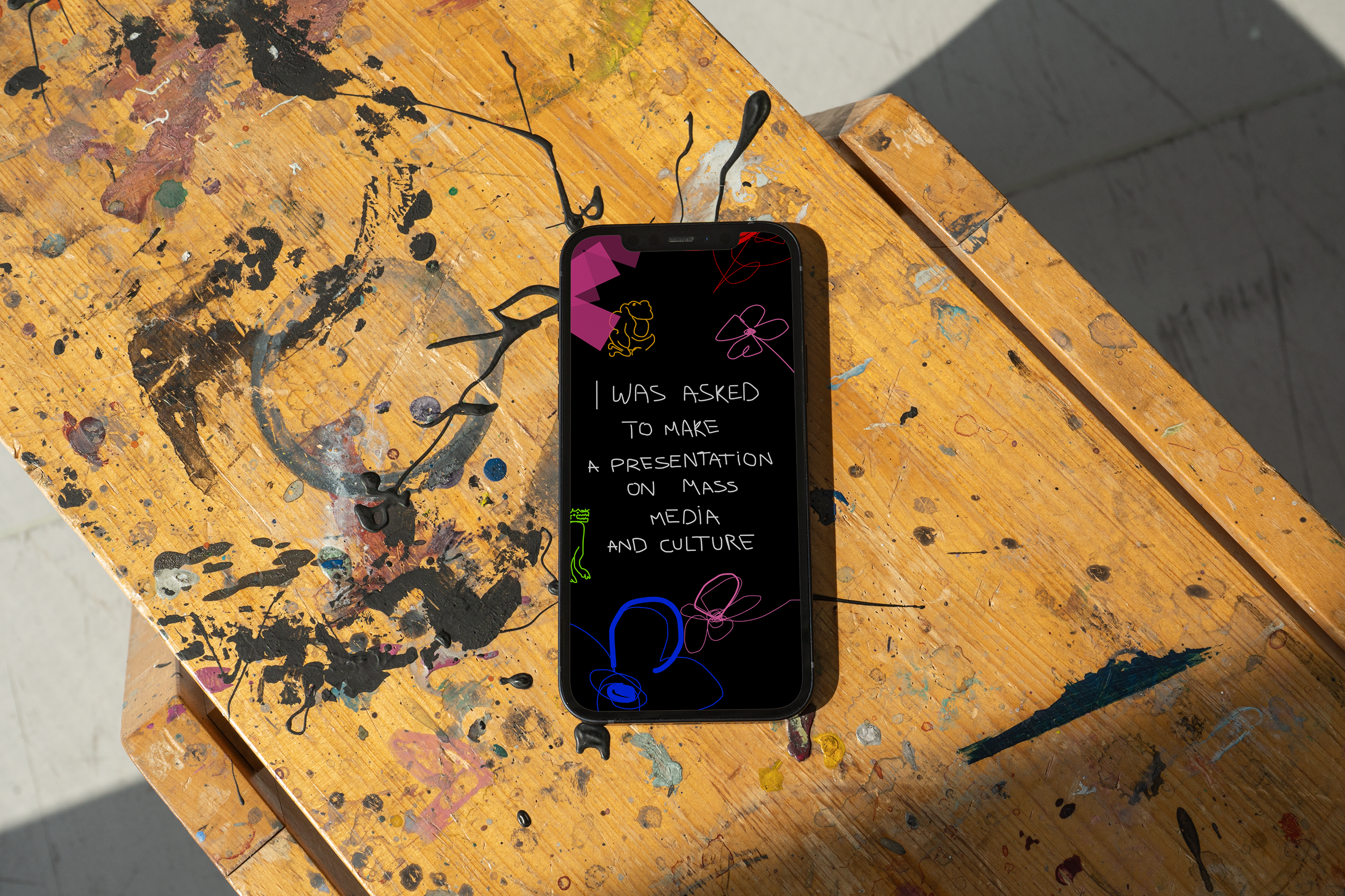 Креативная презентация Mass Media and Culture — Изображение №1 — Графика на Dprofile