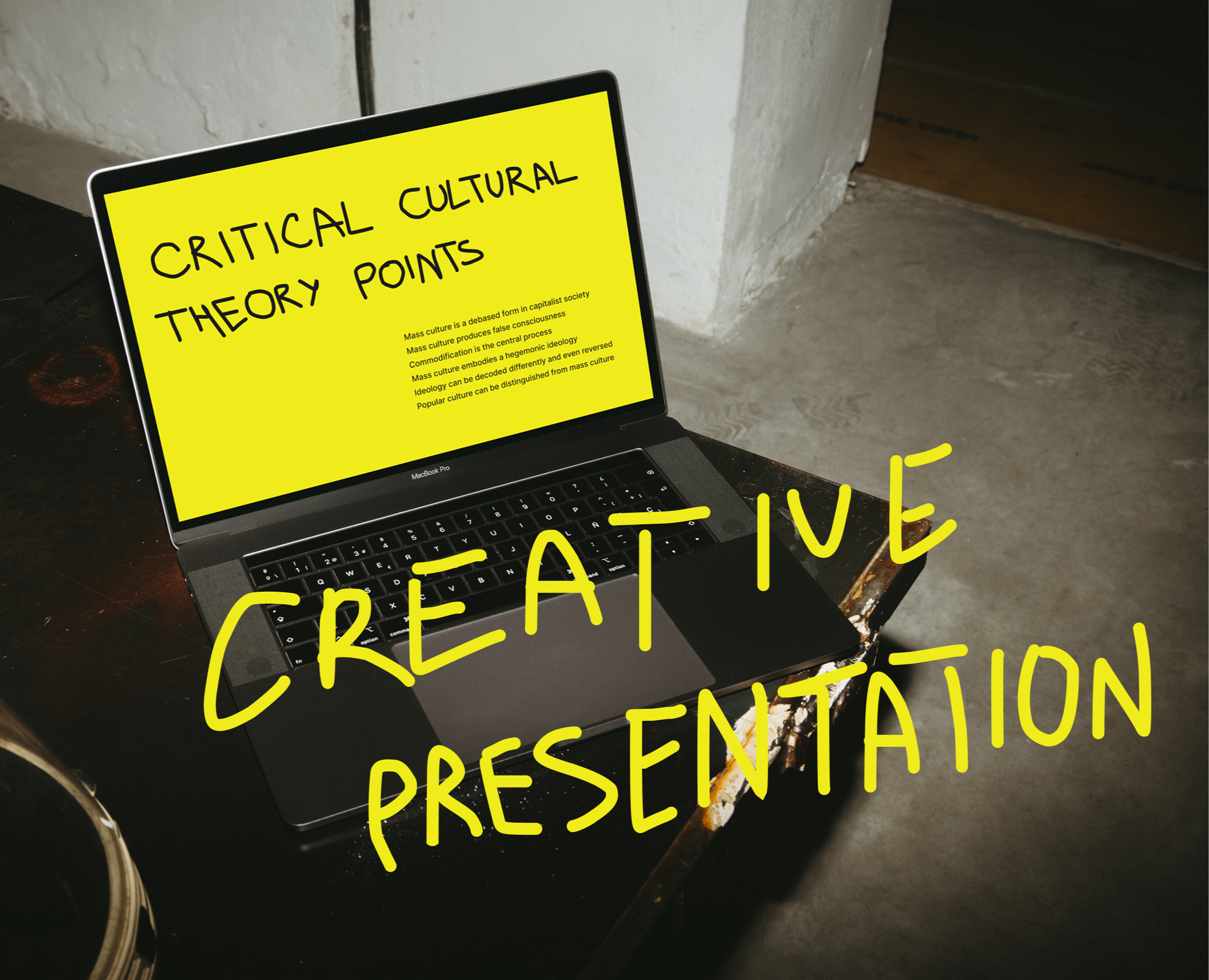 Креативная презентация Mass Media and Culture на Dprofile