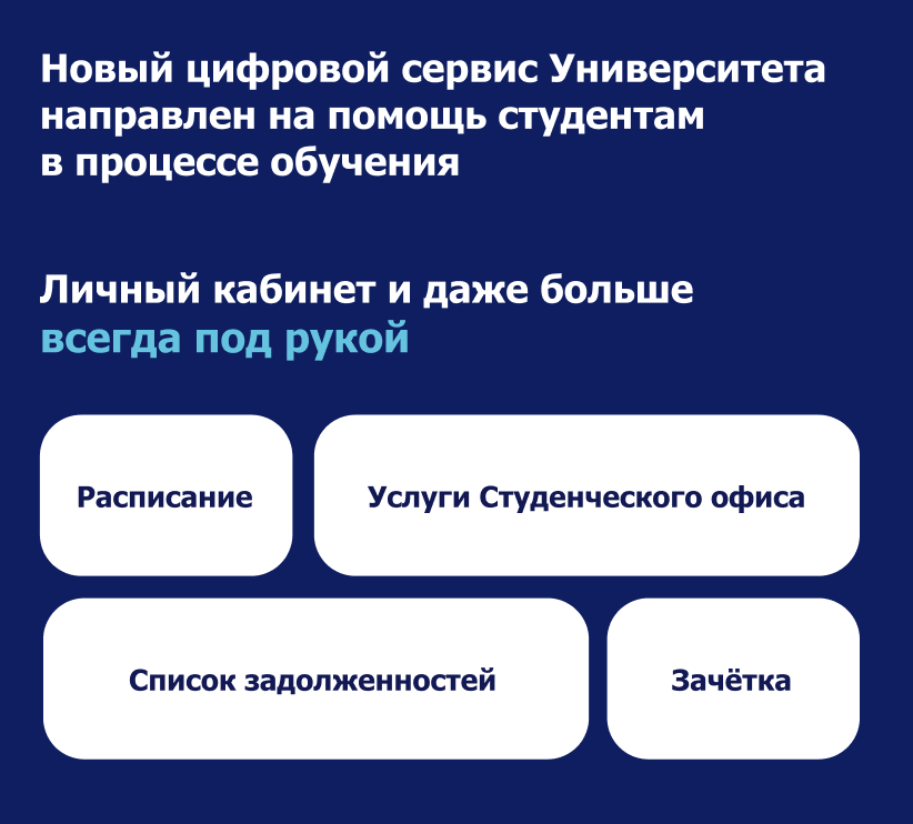 Приложение для Университета — Изображение №5 — Интерфейсы на Dprofile