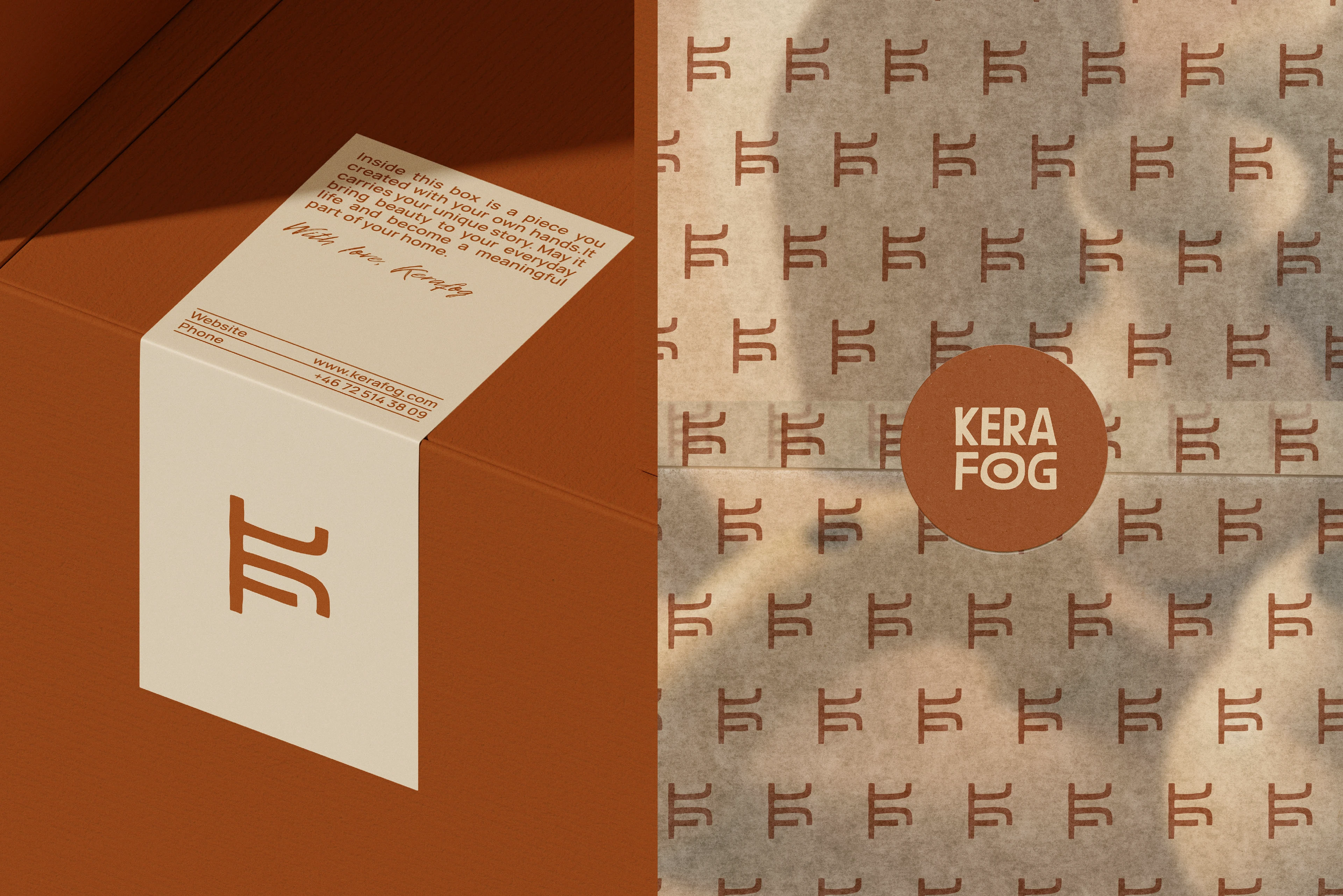 KERAGOG | Фирменный стиль гончарной мастерской — Изображение №13 — Брендинг, Графика на Dprofile