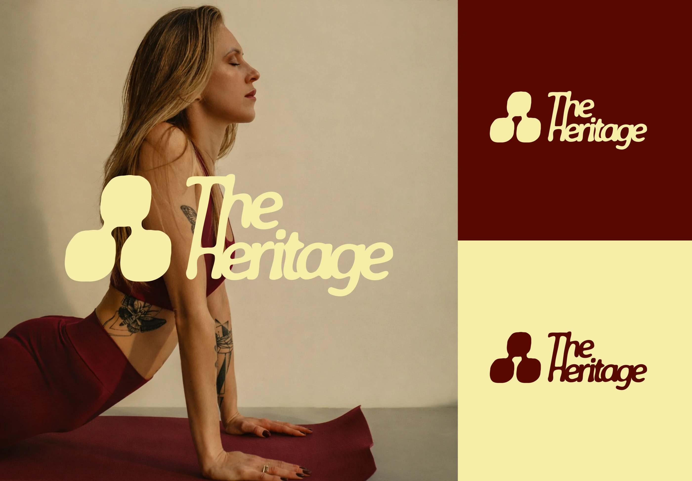 The Heritage | Студия фитнеса и пилатеса | Фирменный стиль — Изображение №3 — Брендинг на Dprofile