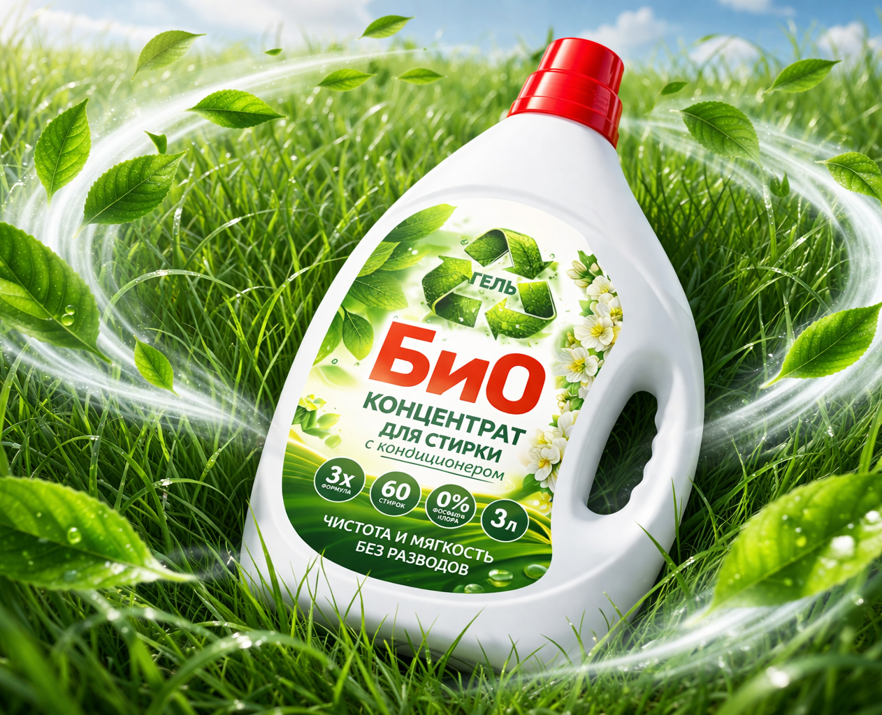 Редизайн геля для стирки — Брендинг, Промдизайн на Dprofile