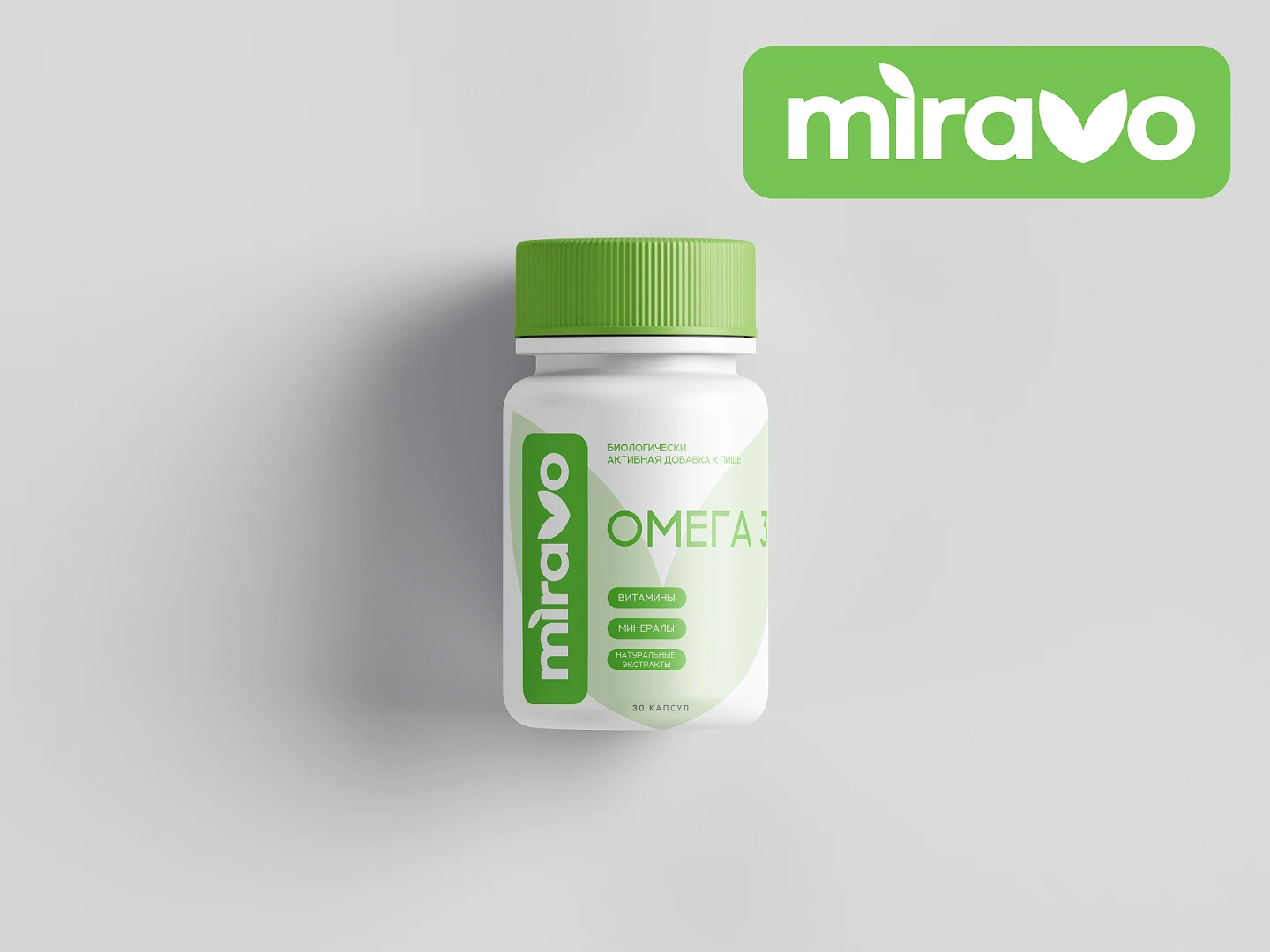 Dietary supplement Miravo — Изображение №12 — Брендинг на Dprofile