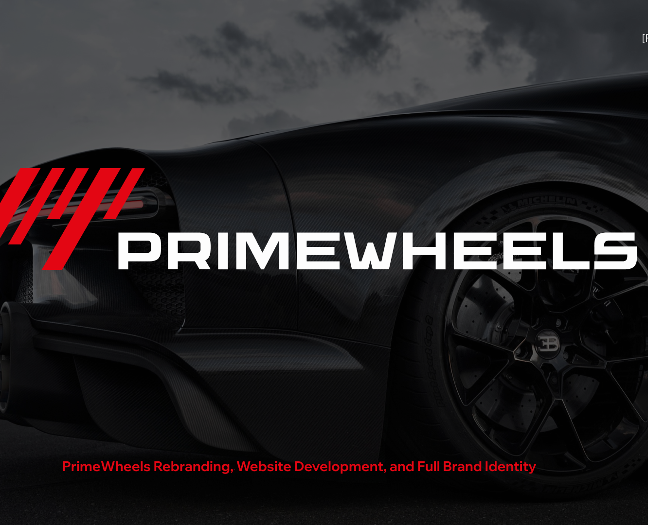 Ребрендинг и веб-сайт для автосервиса PrimeWheels — Интерфейсы, Брендинг на Dprofile