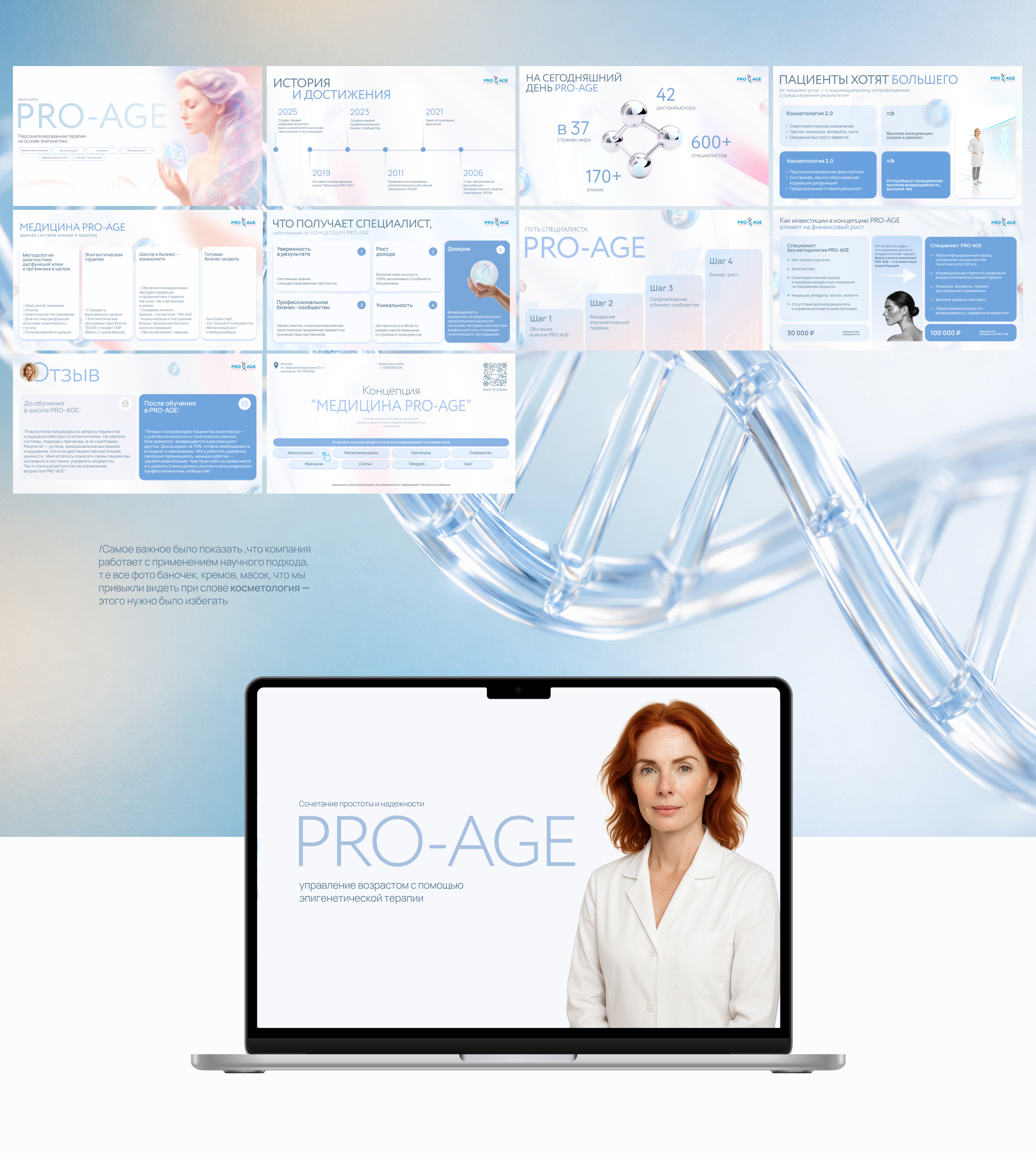 Презентация | PRO-AGE — Изображение №7 — Графика, Маркетинг на Dprofile