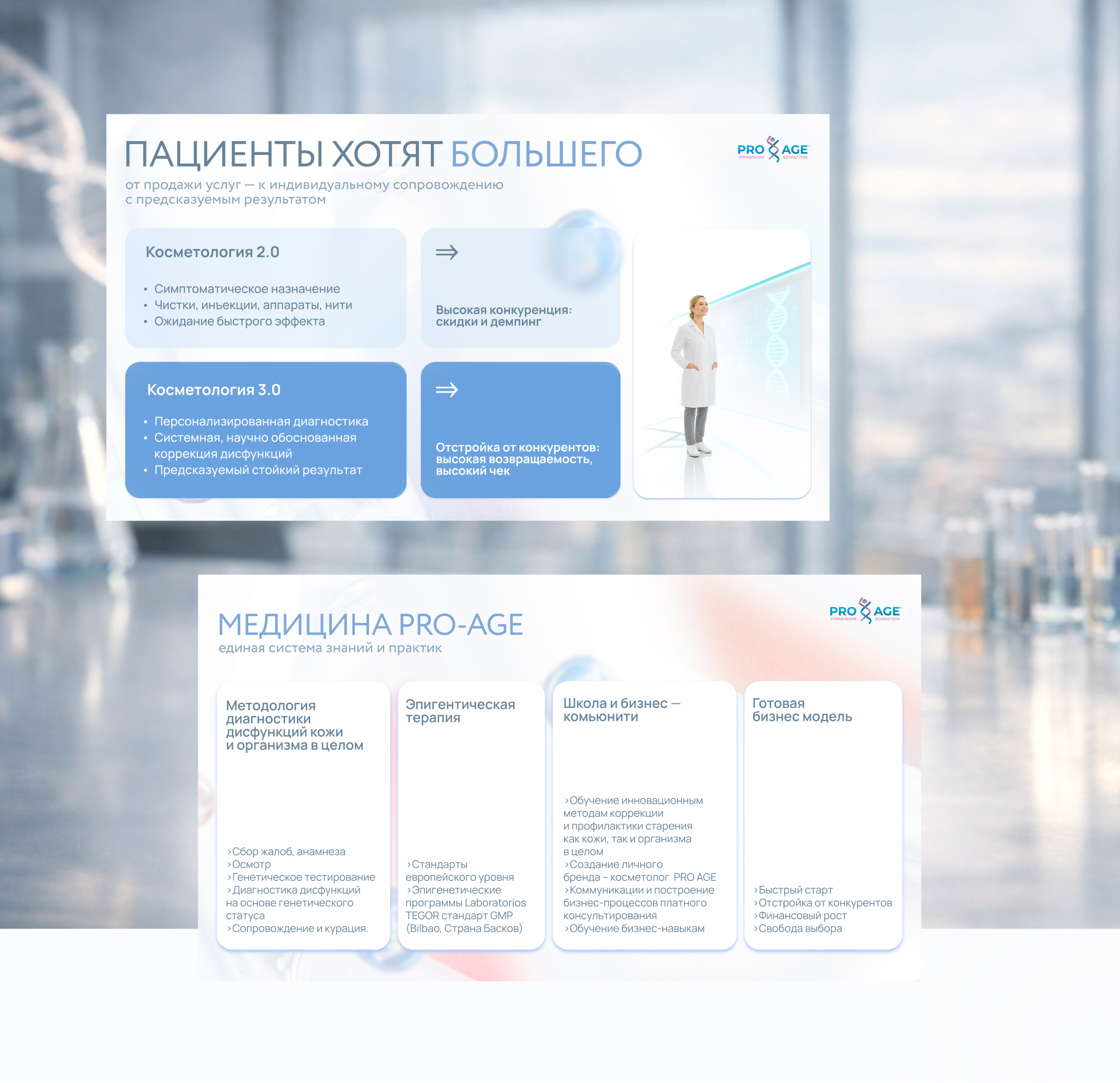 Презентация | PRO-AGE — Изображение №5 — Графика, Маркетинг на Dprofile