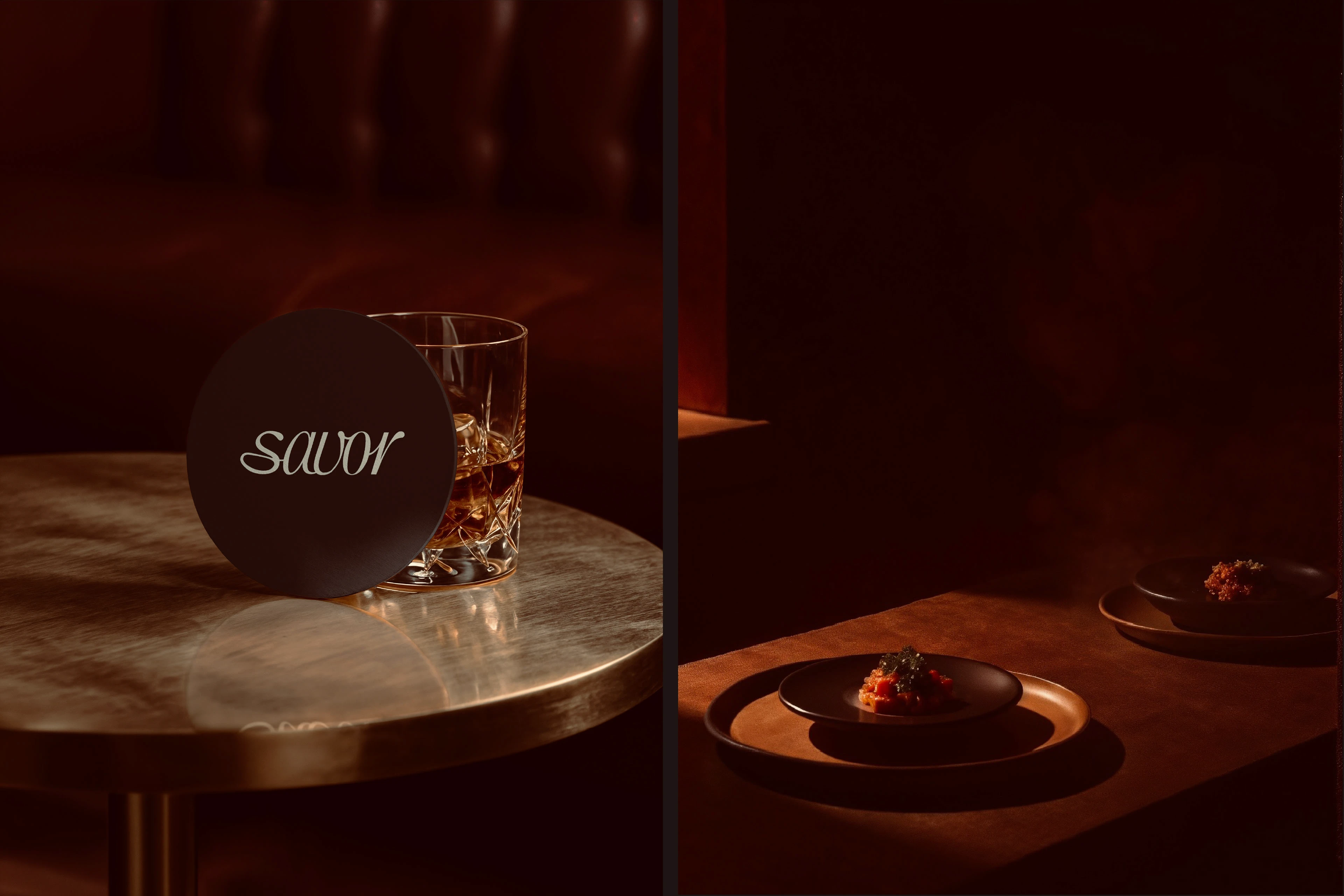 SAVOR | фирменный стиль для ресторана | айдентика бренда — Изображение №10 — Брендинг на Dprofile