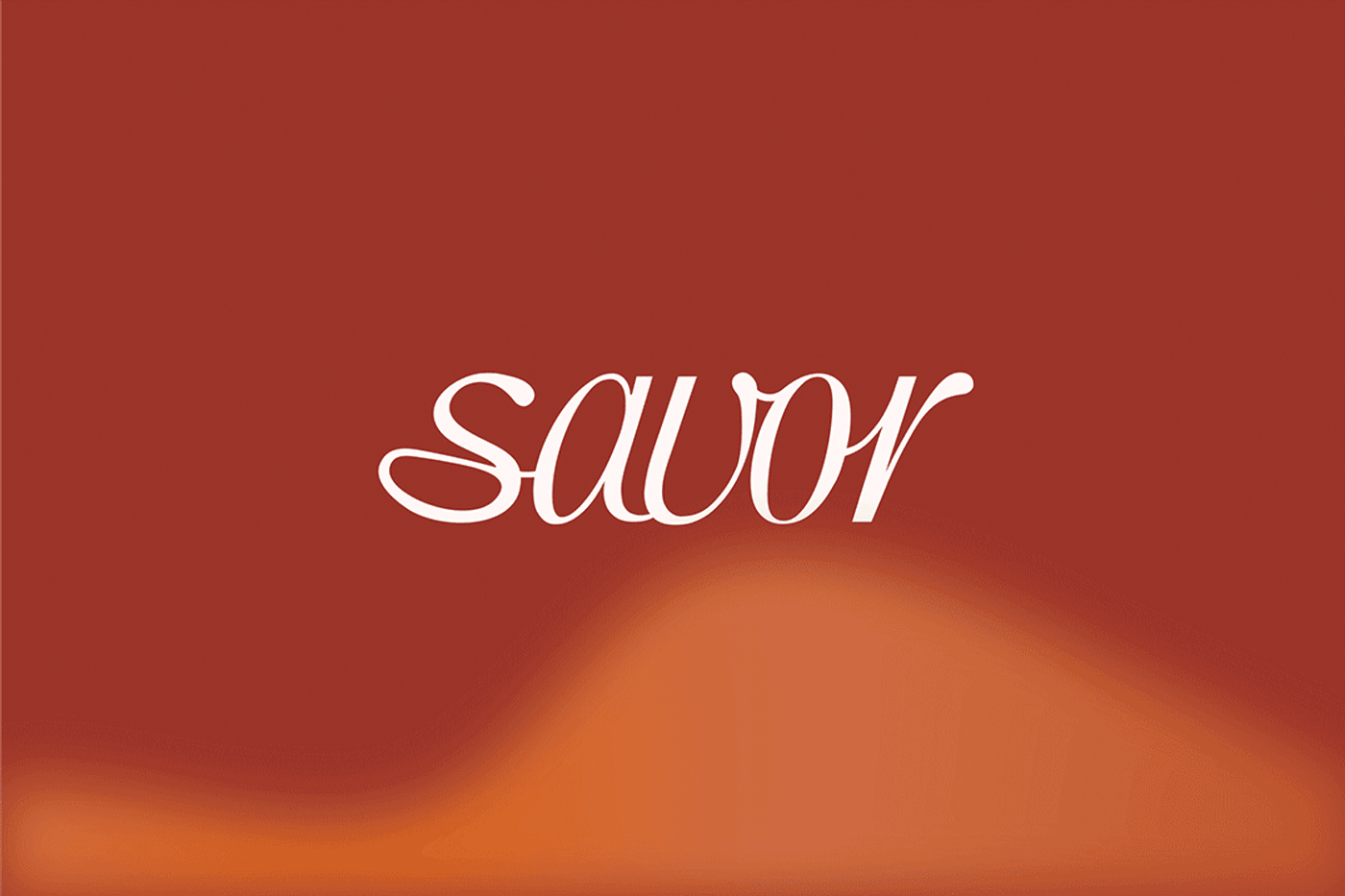 SAVOR | фирменный стиль для ресторана | айдентика бренда — Изображение №2 — Брендинг на Dprofile