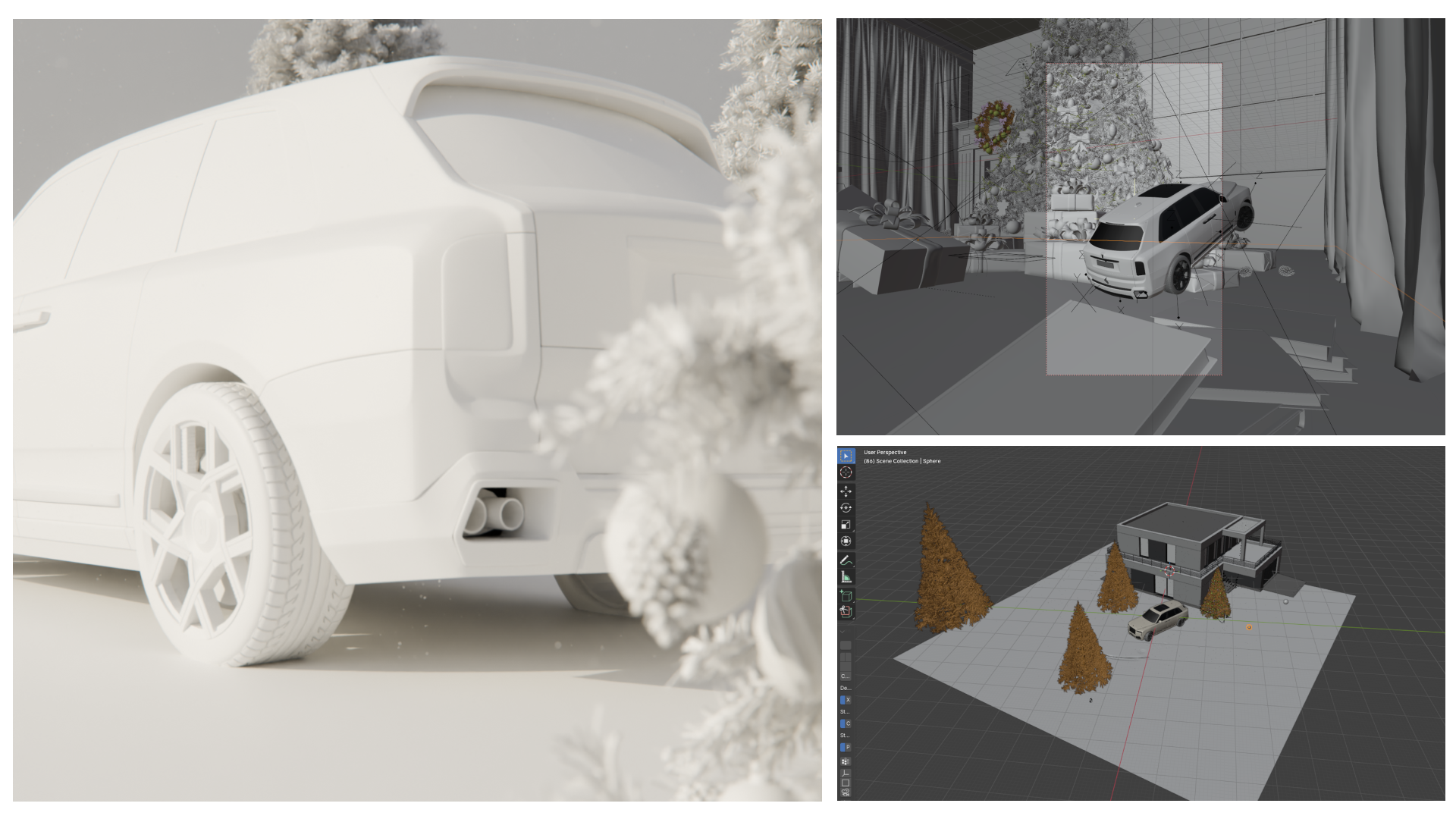 3d анимация Rolls Royce Dest — Изображение №4 — 3D, Анимация на Dprofile