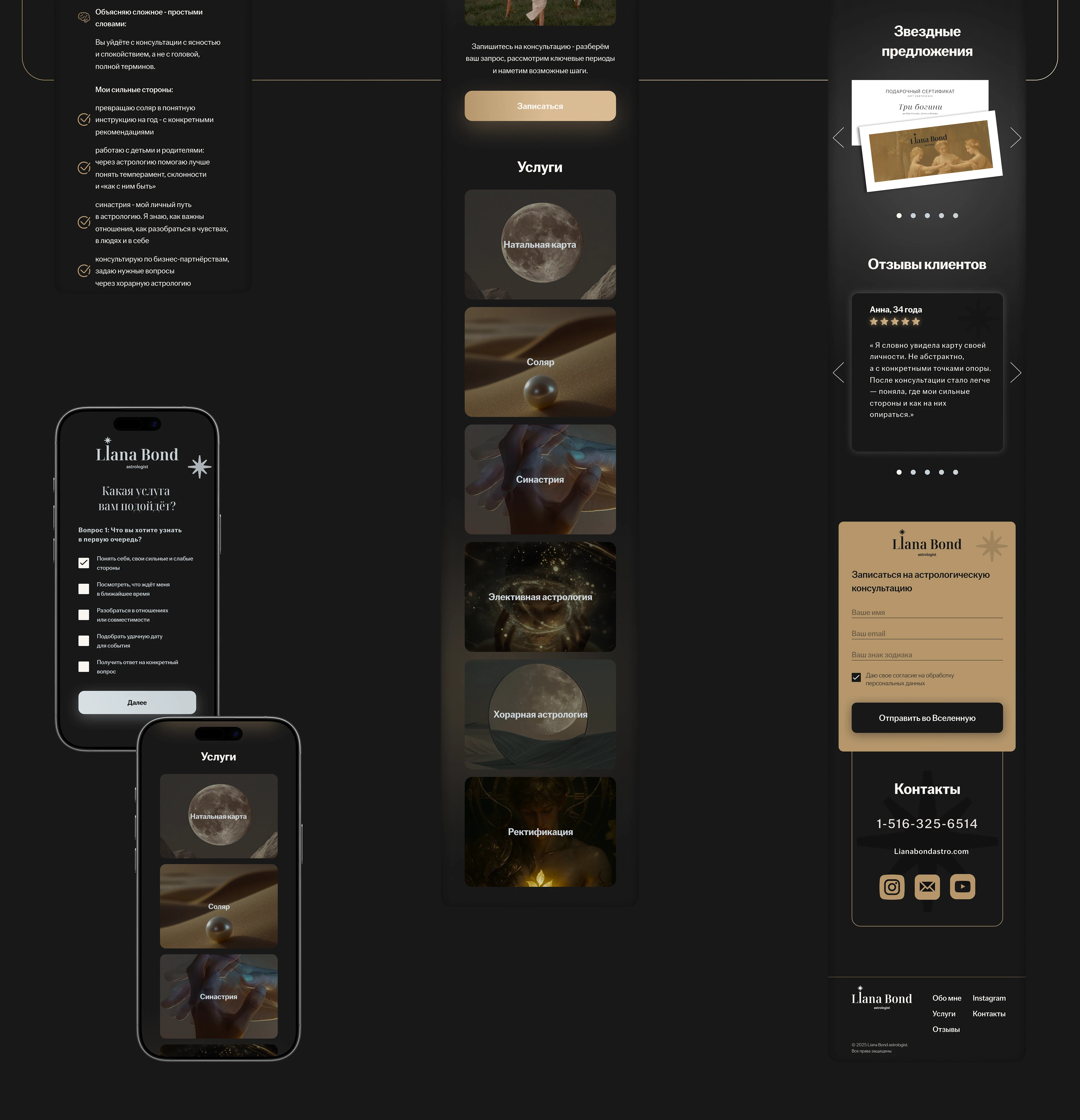 Website design | Astrology — Изображение №12 — Интерфейсы, Брендинг на Dprofile