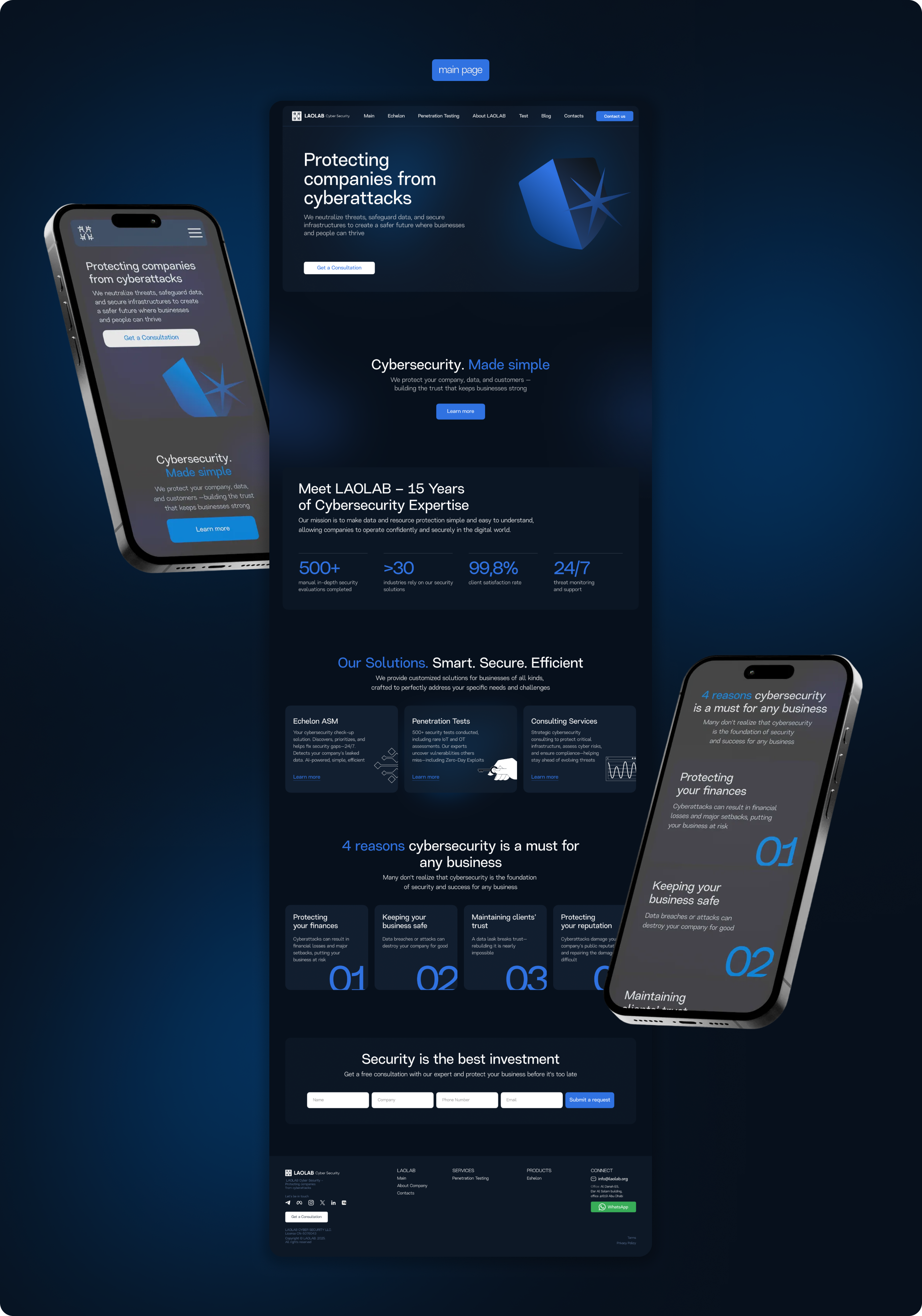 LAOLAB | UX/UI & Branding — Изображение №4 — Интерфейсы, Брендинг на Dprofile