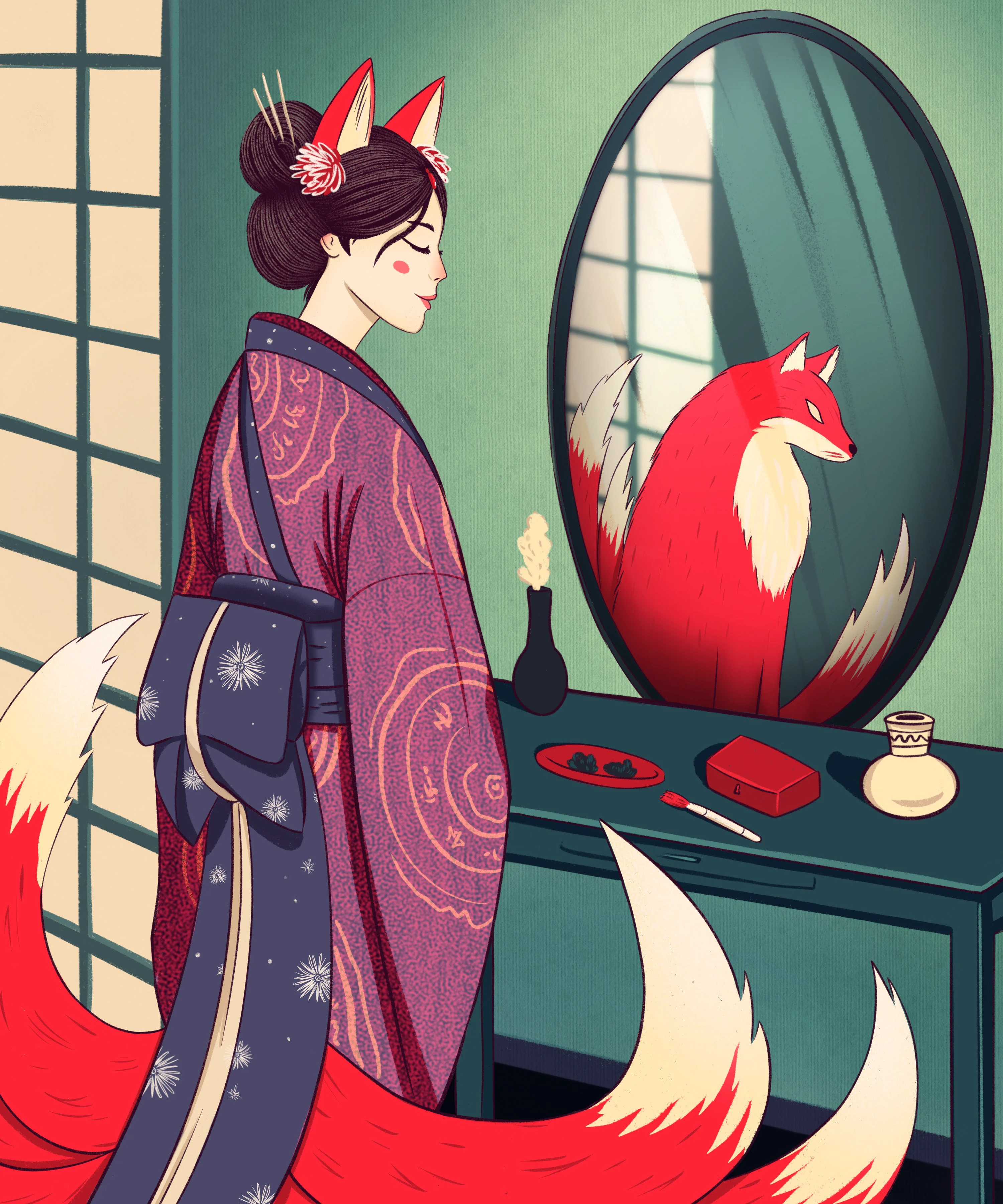 Tales of Japan — Изображение №3 — Иллюстрация на Dprofile