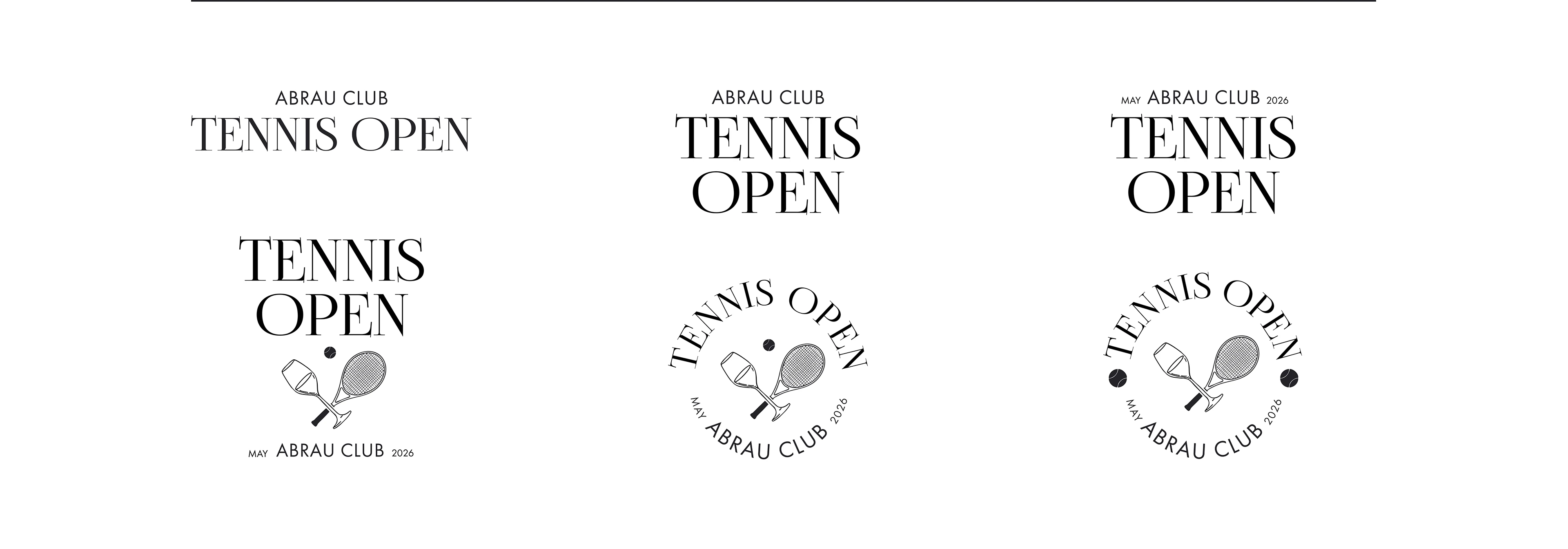 ABRAU CLUB TENNIS OPEN • Теннисный Турнир — Изображение №8 — Брендинг на Dprofile