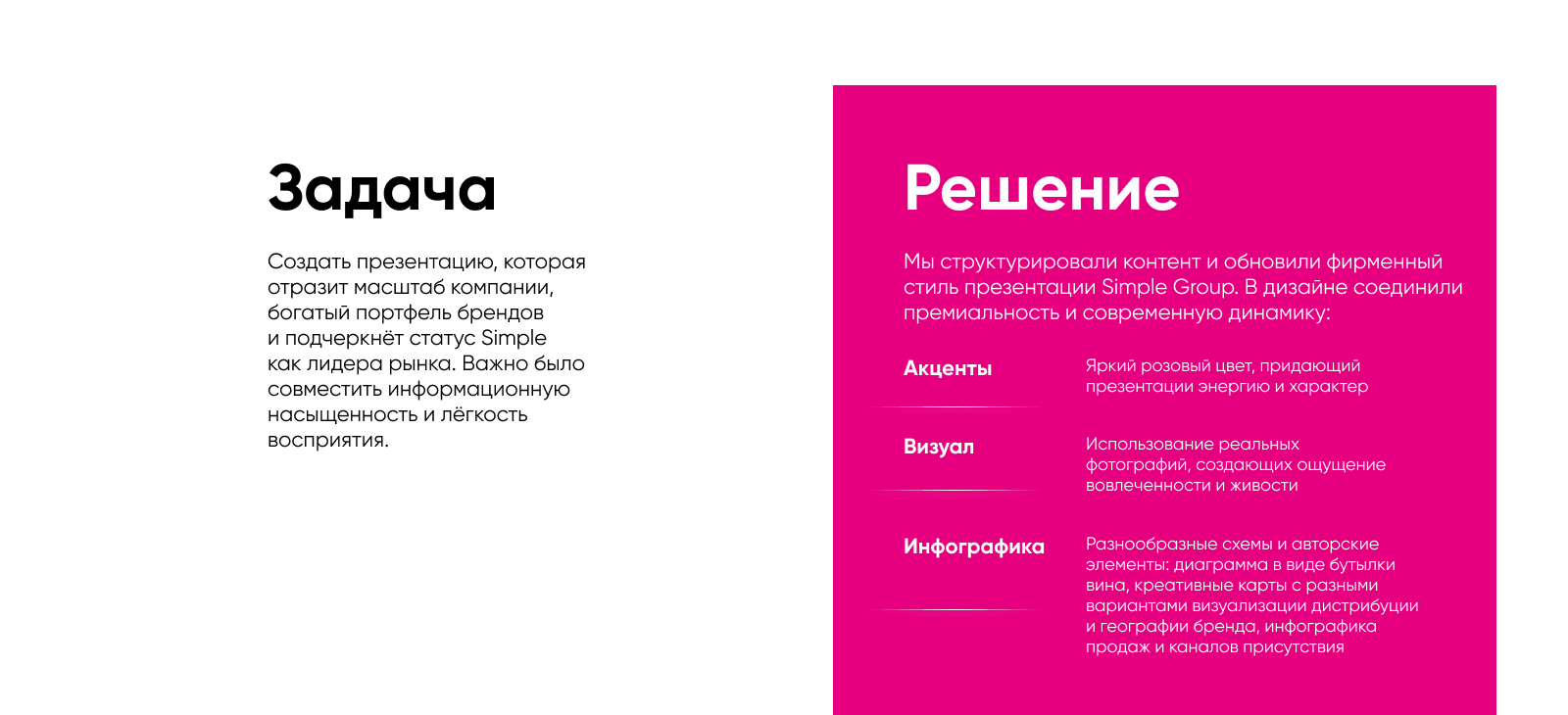 Презентация о компании Simple — Изображение №2 — Графика, Маркетинг на Dprofile