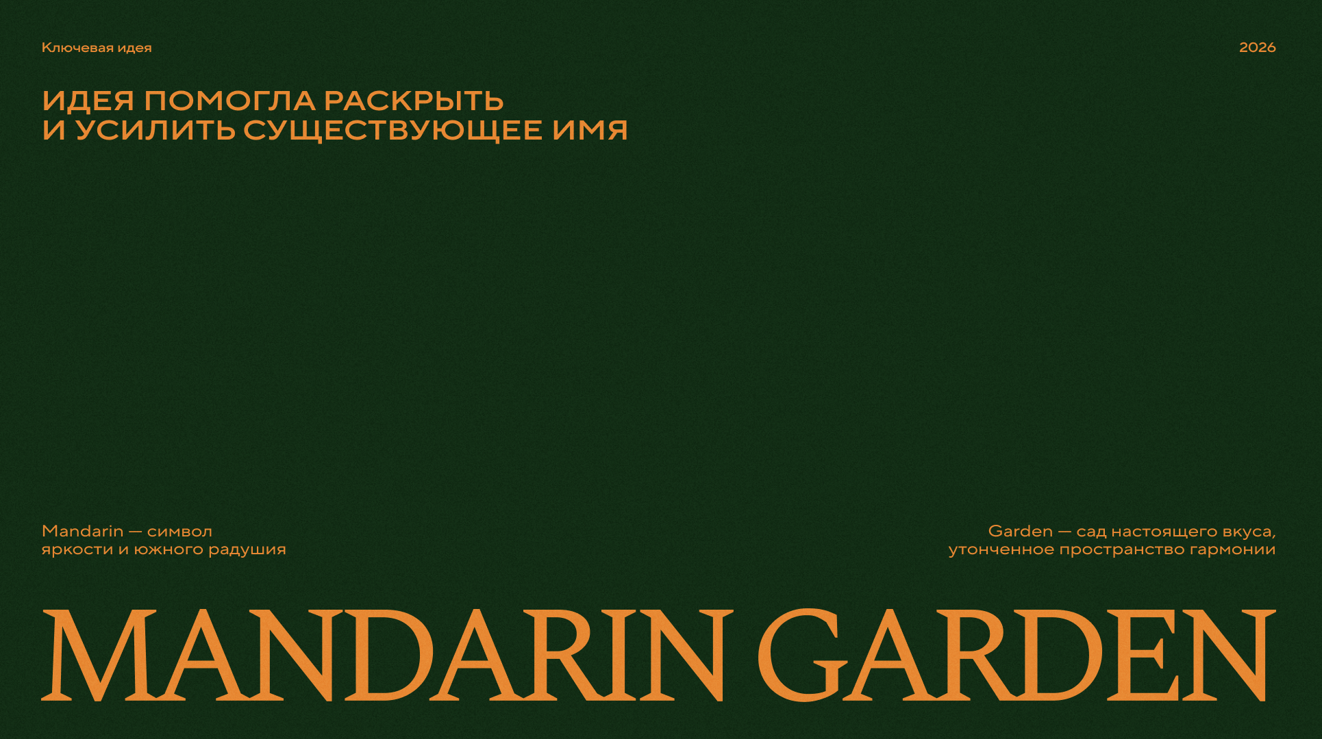 Mandarin Garden — Изображение №7 — Брендинг на Dprofile