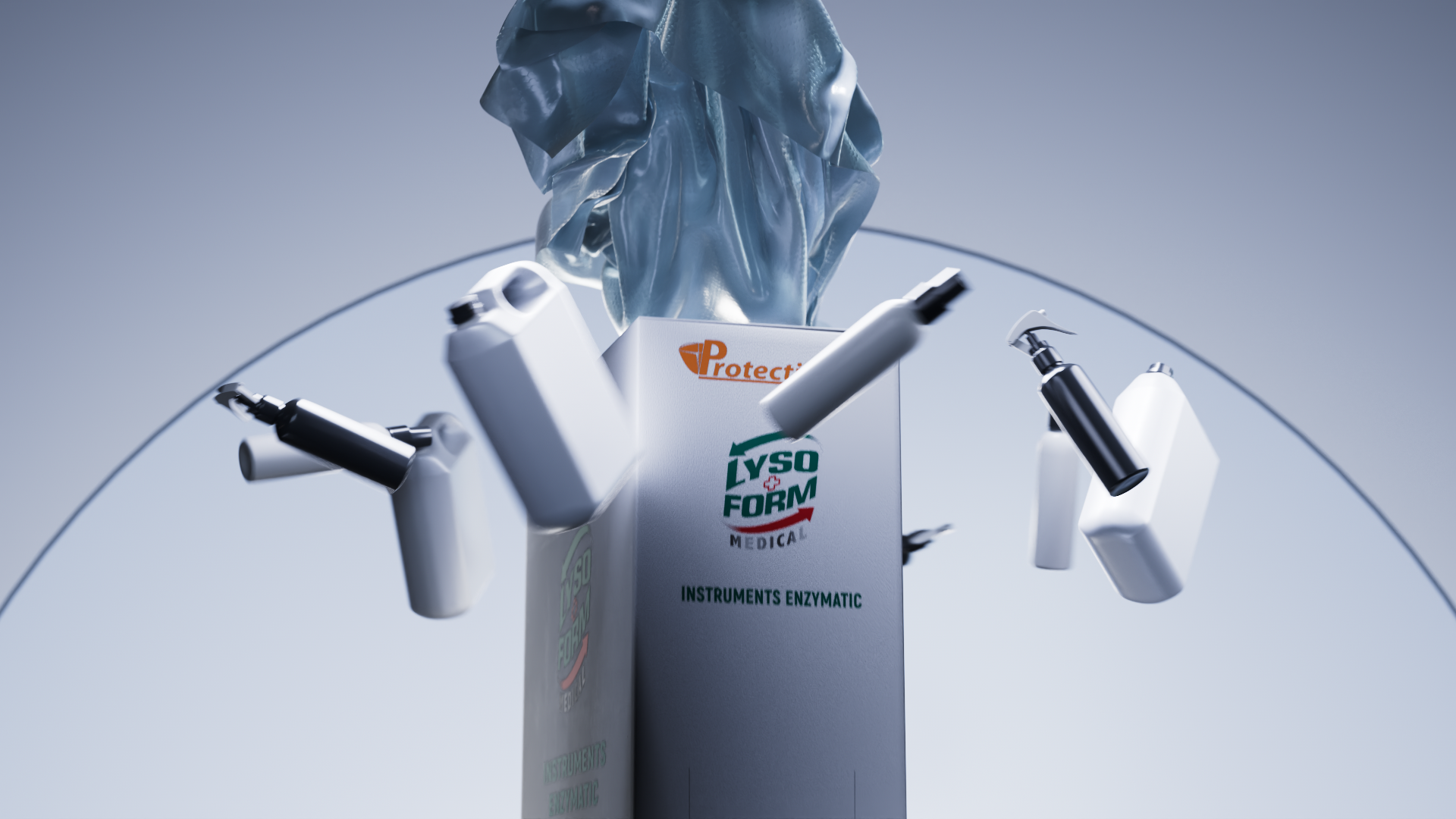 Lysoform Medical | 3D Motion Project — Изображение №5 — 3D, Анимация на Dprofile