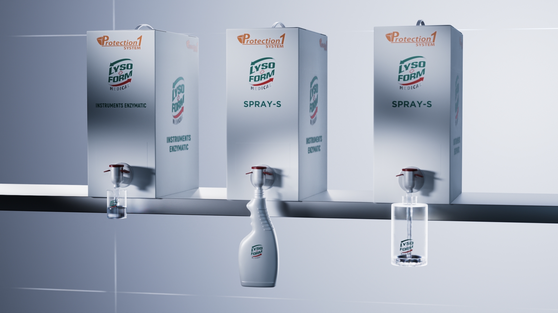 Lysoform Medical | 3D Motion Project — Изображение №11 — 3D, Анимация на Dprofile