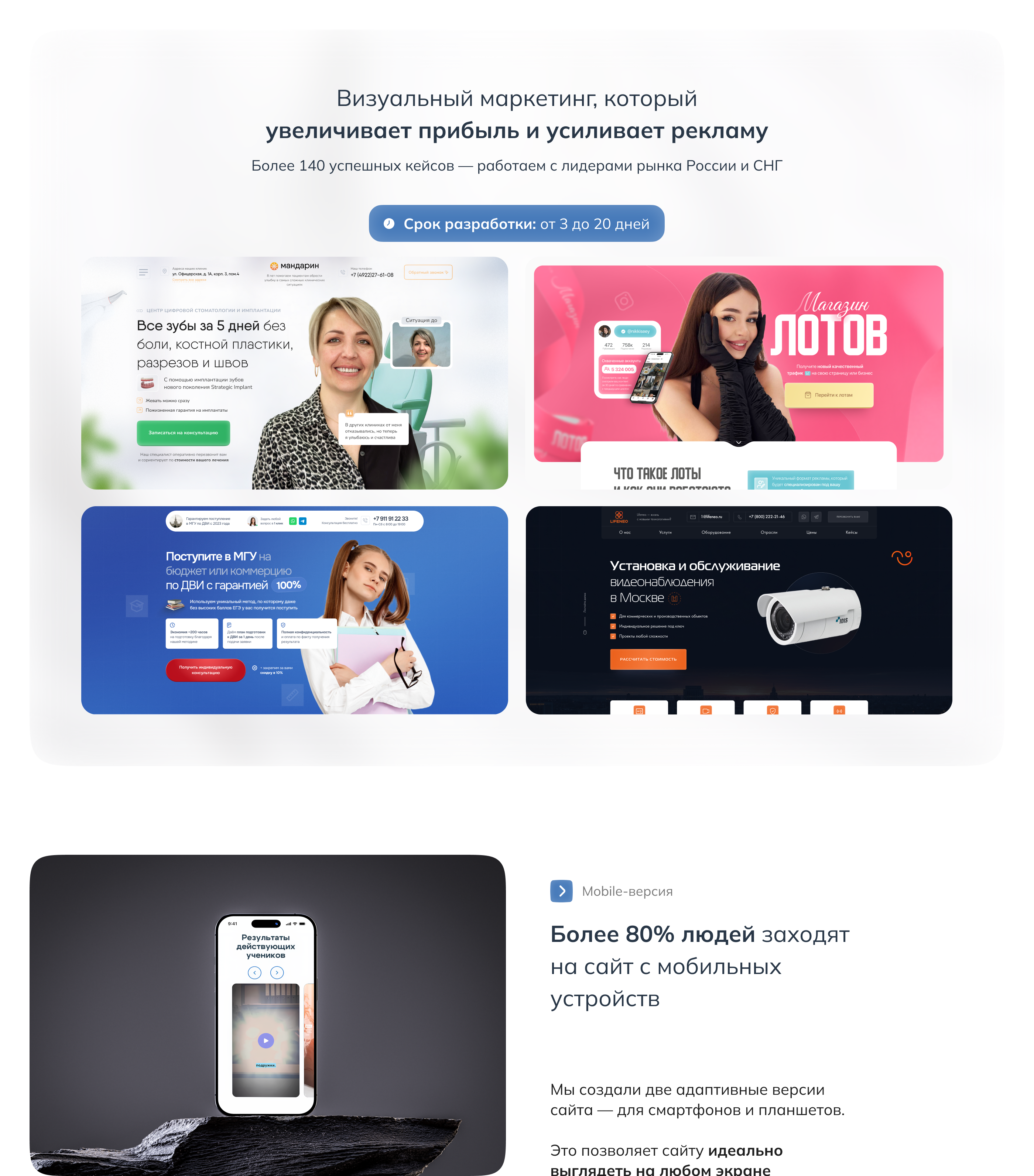 Сайт для школы английского языка «Orient English» — Изображение №7 — Интерфейсы на Dprofile