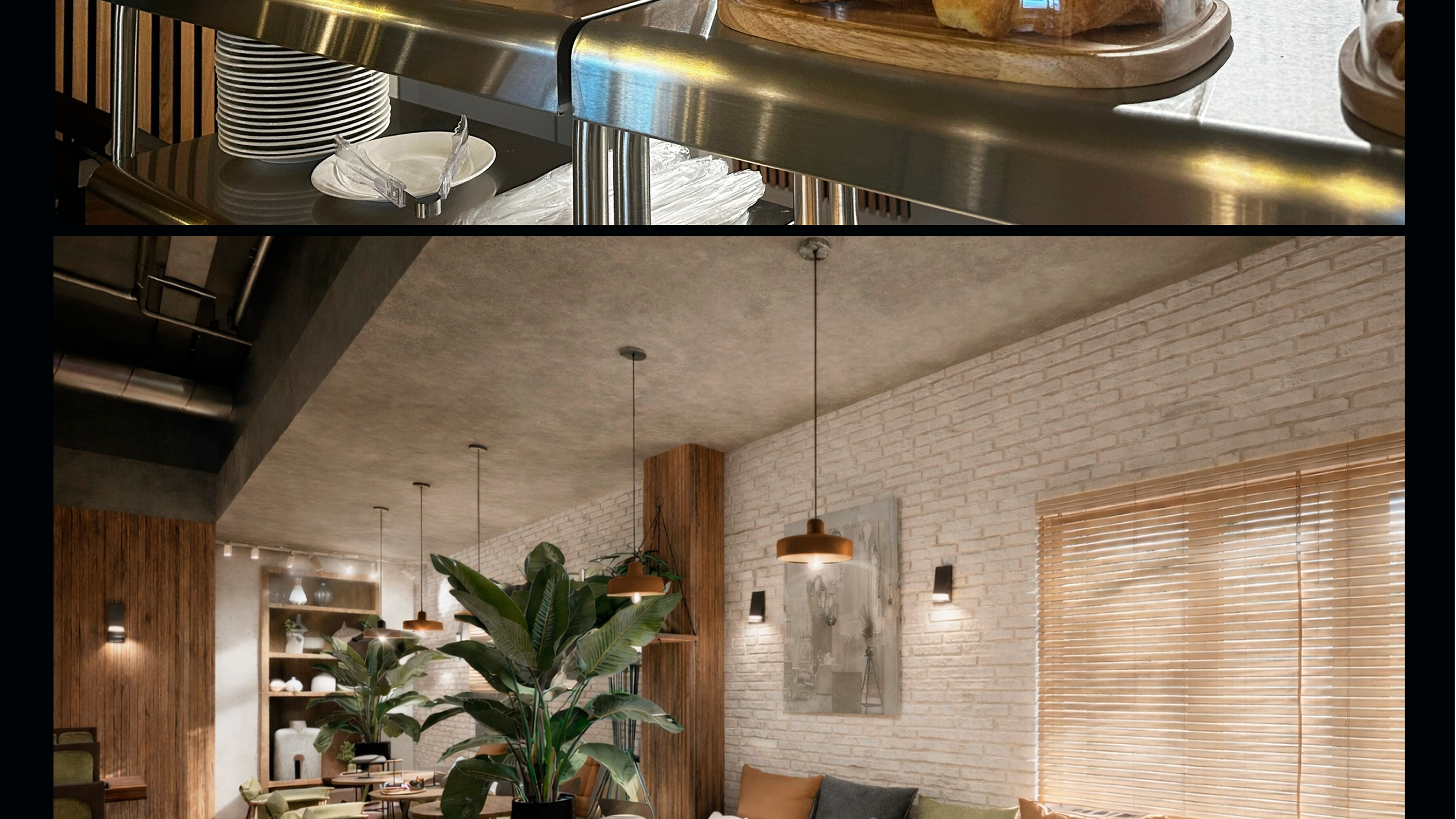 Интерьер для кафе "Грани вкуса" — Изображение №8 — Архитектура на Dprofile