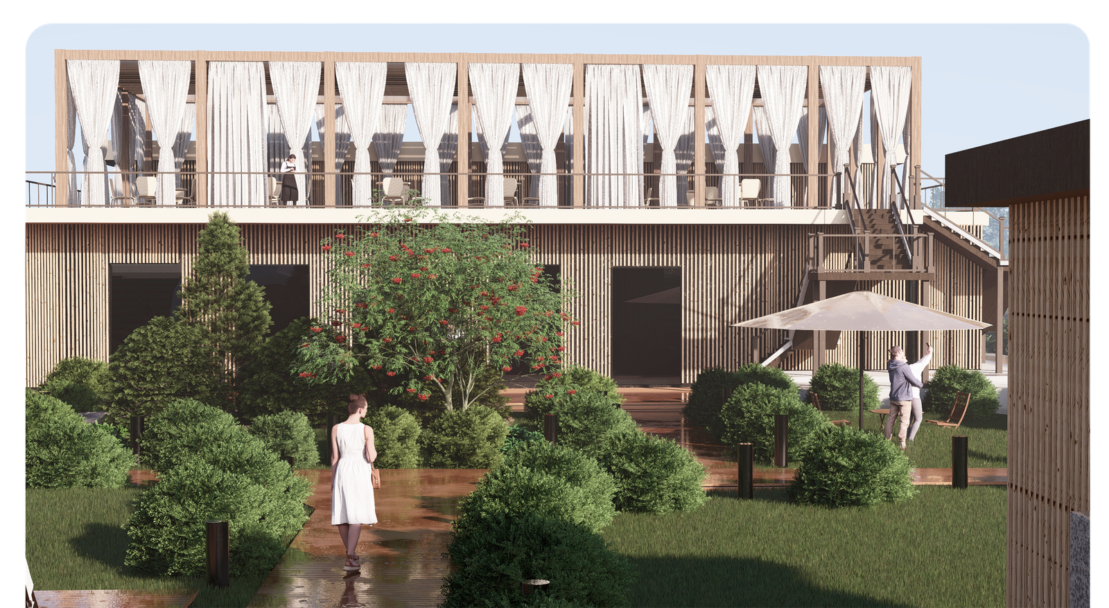 Концепт базы отдыха — Изображение №1 — Архитектура на Dprofile