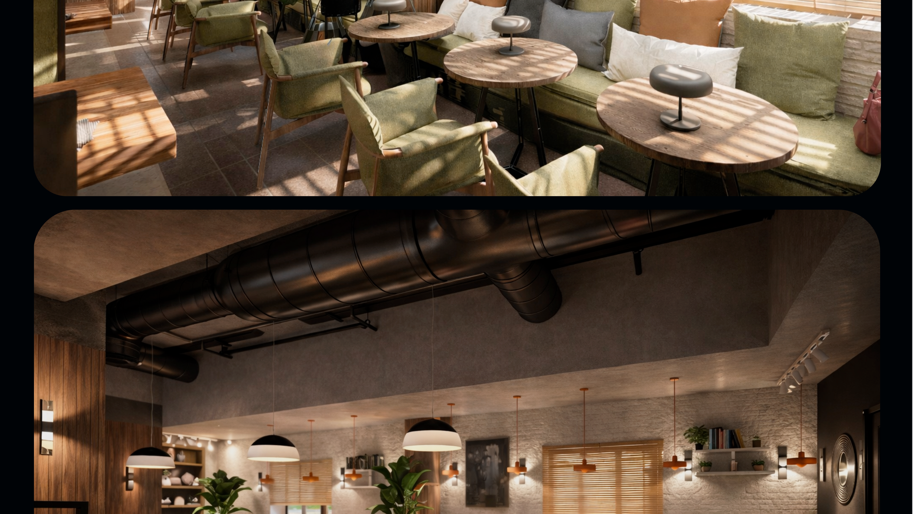 Интерьер для кафе "Грани вкуса" — Изображение №9 — Архитектура на Dprofile