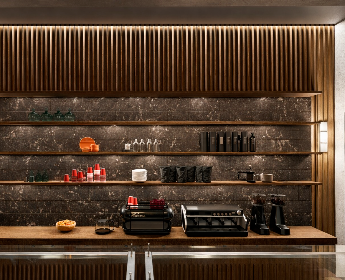 Интерьер для кафе "Грани вкуса" — Архитектура на Dprofile