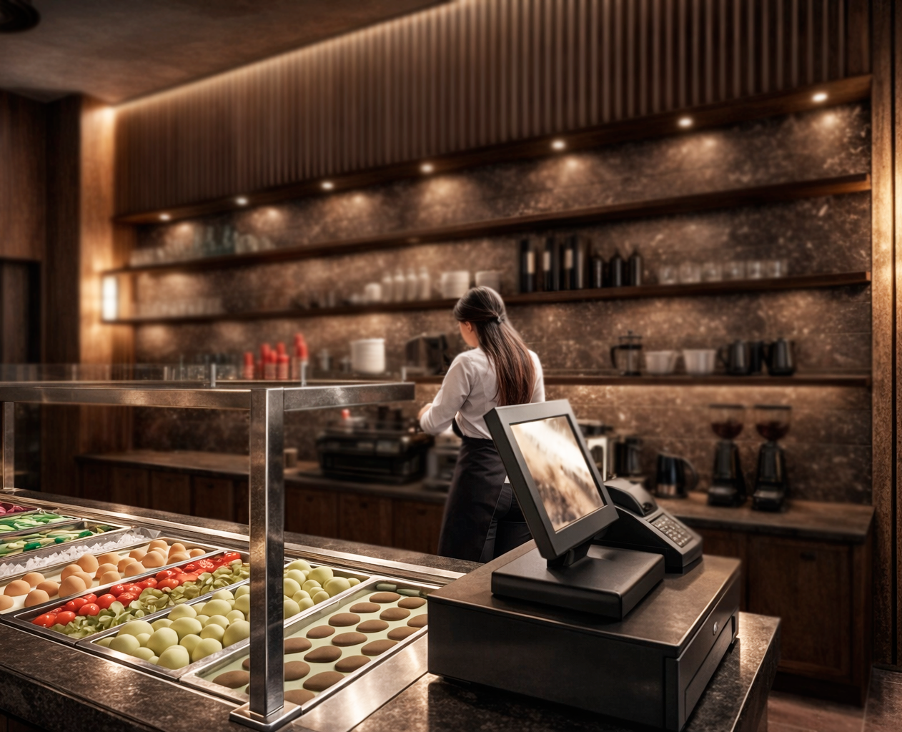 Дизайн интерьера кафе-столовой "Грани вкуса" — Архитектура на Dprofile