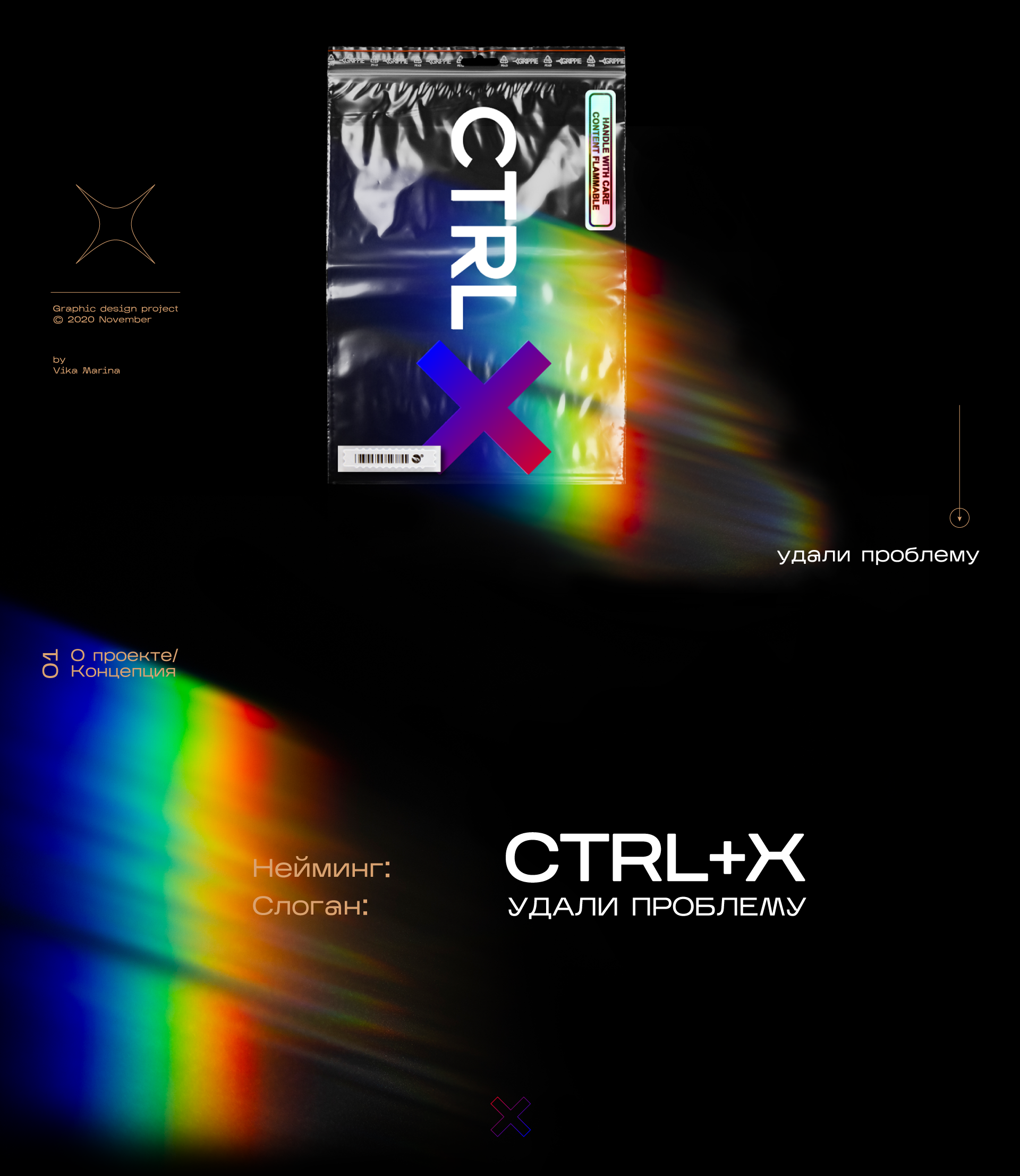 CTRL X / BRANDING — Изображение №1 — Брендинг на Dprofile