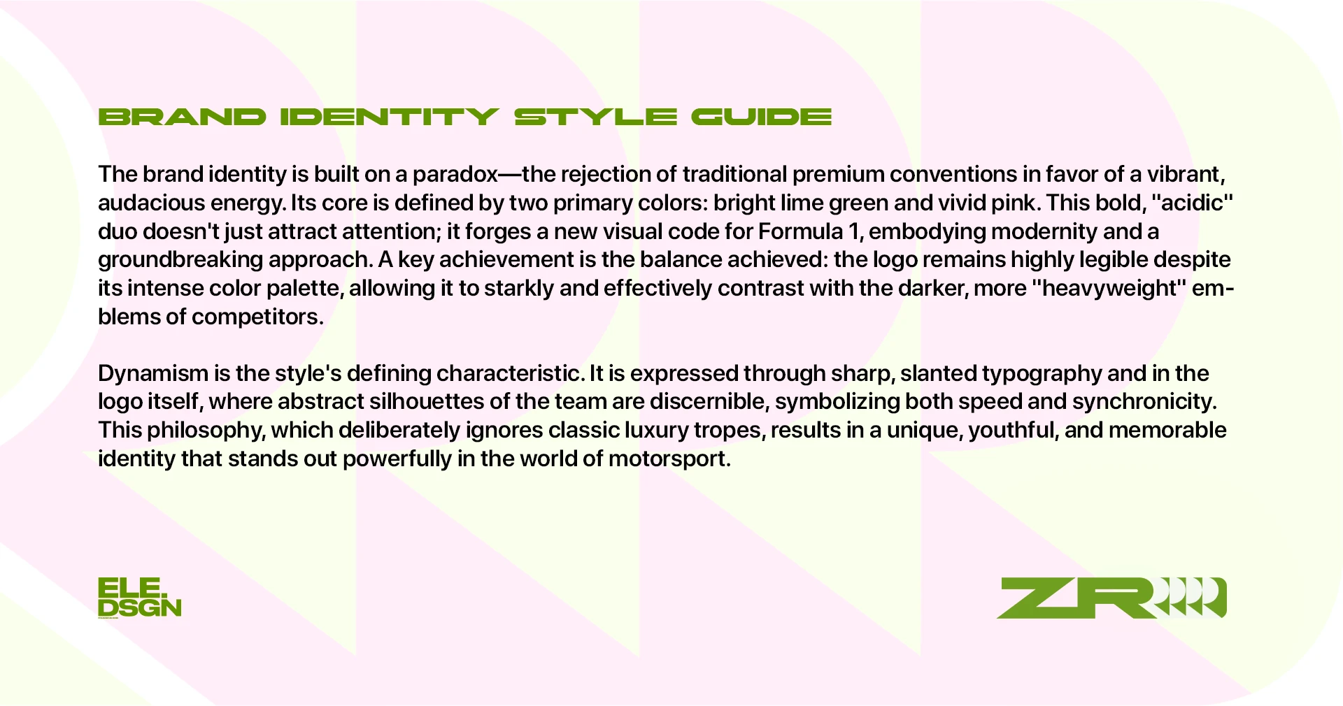 ZIRO (ZRO) F1® TEAM — Изображение №11 — Брендинг на Dprofile