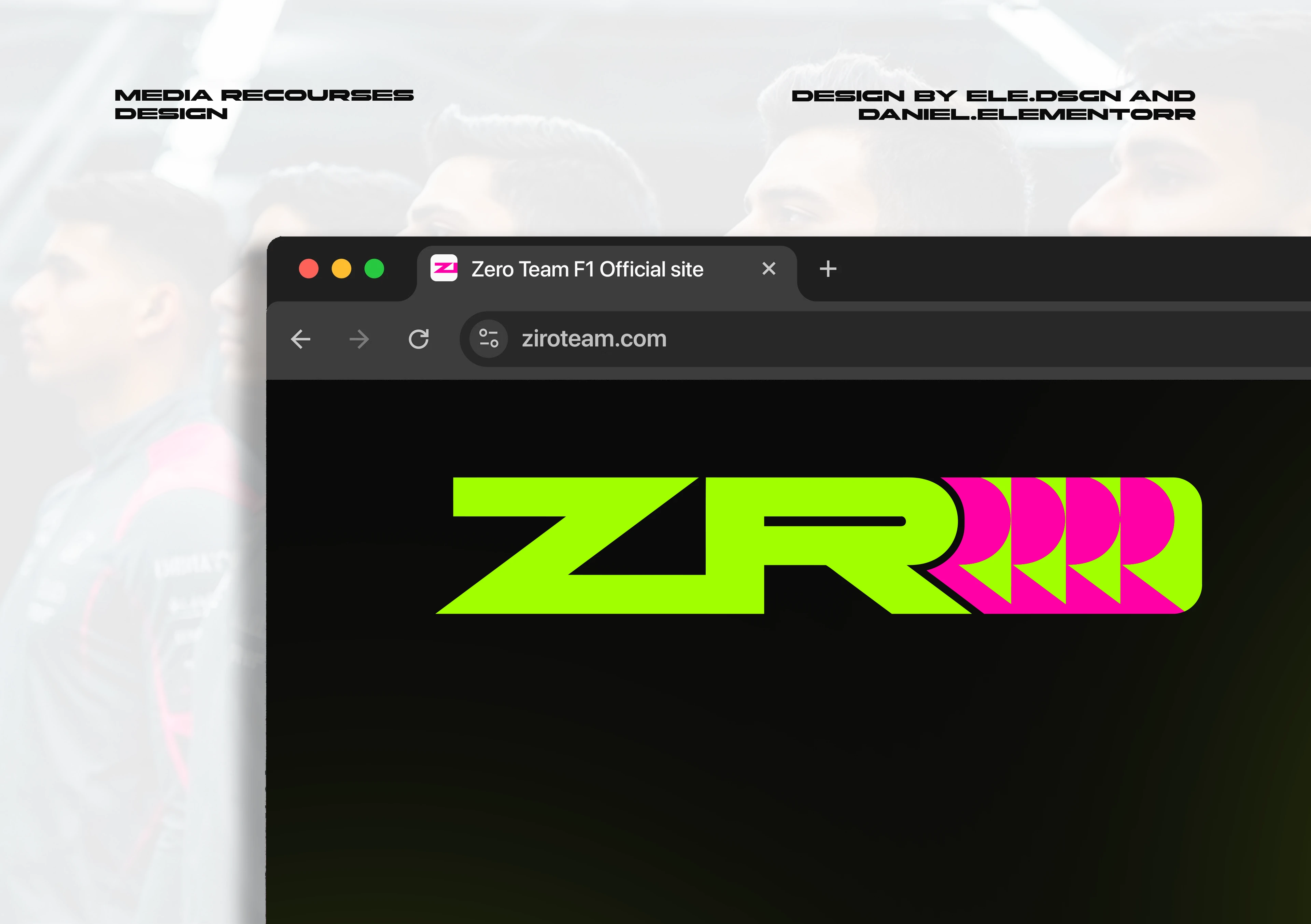 ZIRO (ZRO) F1® TEAM — Изображение №14 — Брендинг на Dprofile