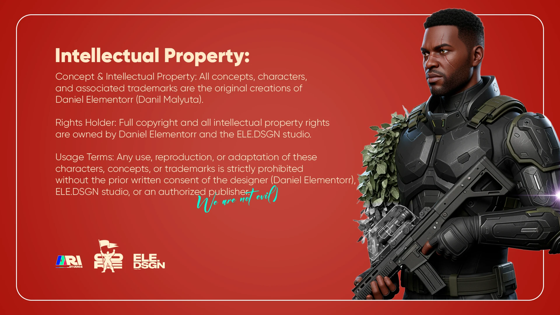 ARI STUDIO & CORE ONLINE SHOOTER — Изображение №11 — Брендинг, Иллюстрация на Dprofile