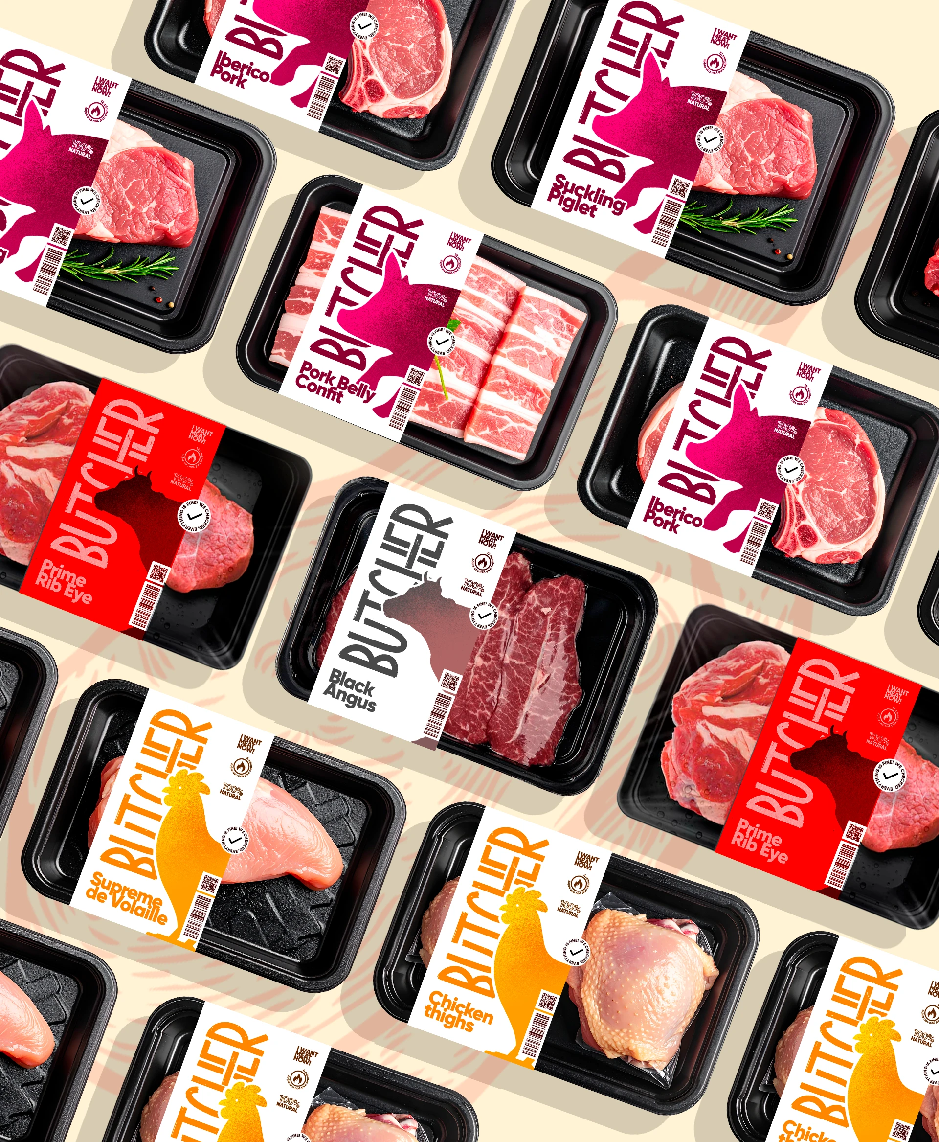 BUTCHER® | Мясная лавка | Брендинг — Изображение №8 — Интерфейсы, Брендинг на Dprofile