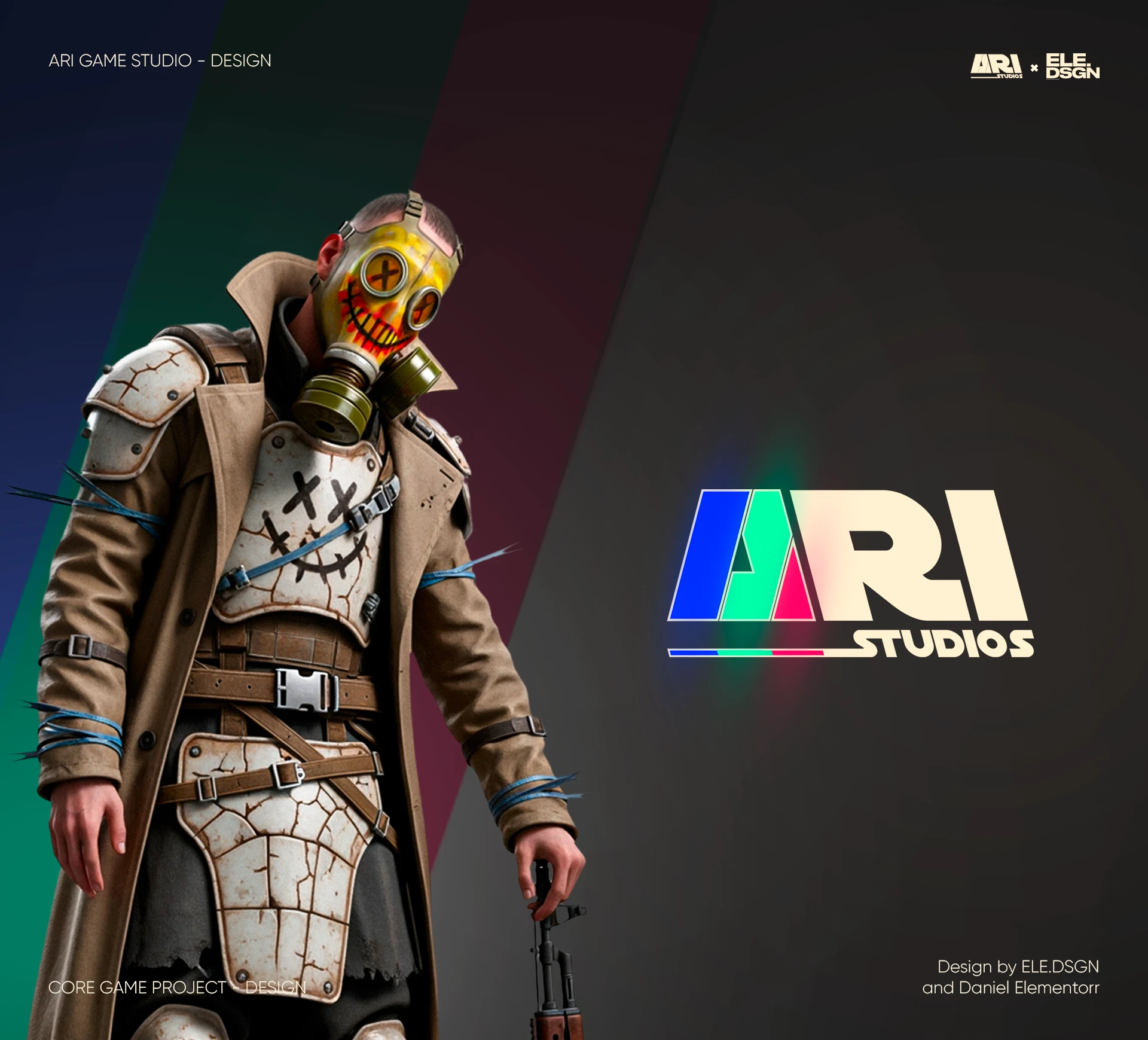 ARI STUDIO & CORE ONLINE SHOOTER — Изображение №1 — Брендинг, Иллюстрация на Dprofile