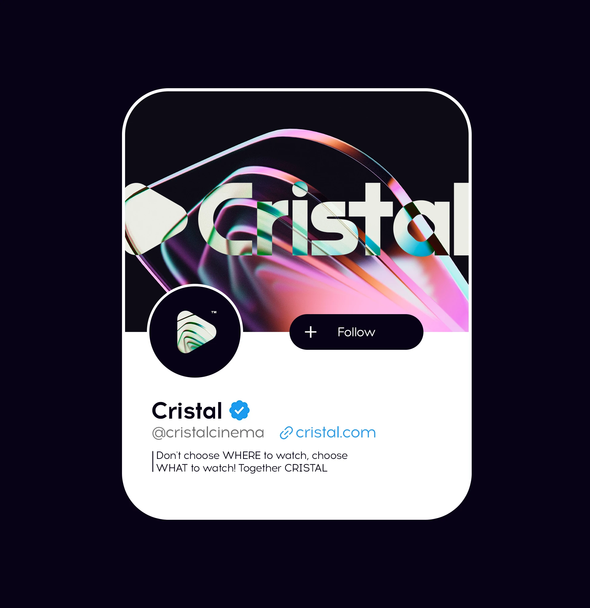 Cristal | Онлайн кинотеатр | Брендинг — Изображение №10 — Интерфейсы, Брендинг на Dprofile