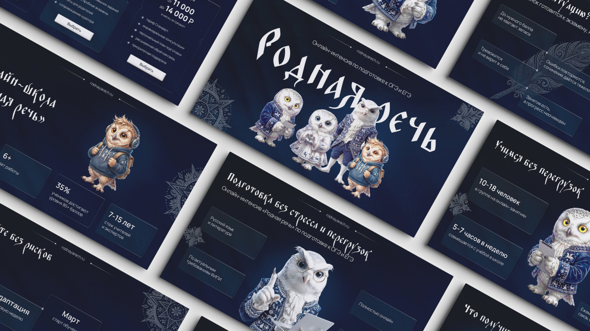 Дизайн презентации для онлайн-школы — Изображение №8 — Брендинг, Маркетинг на Dprofile