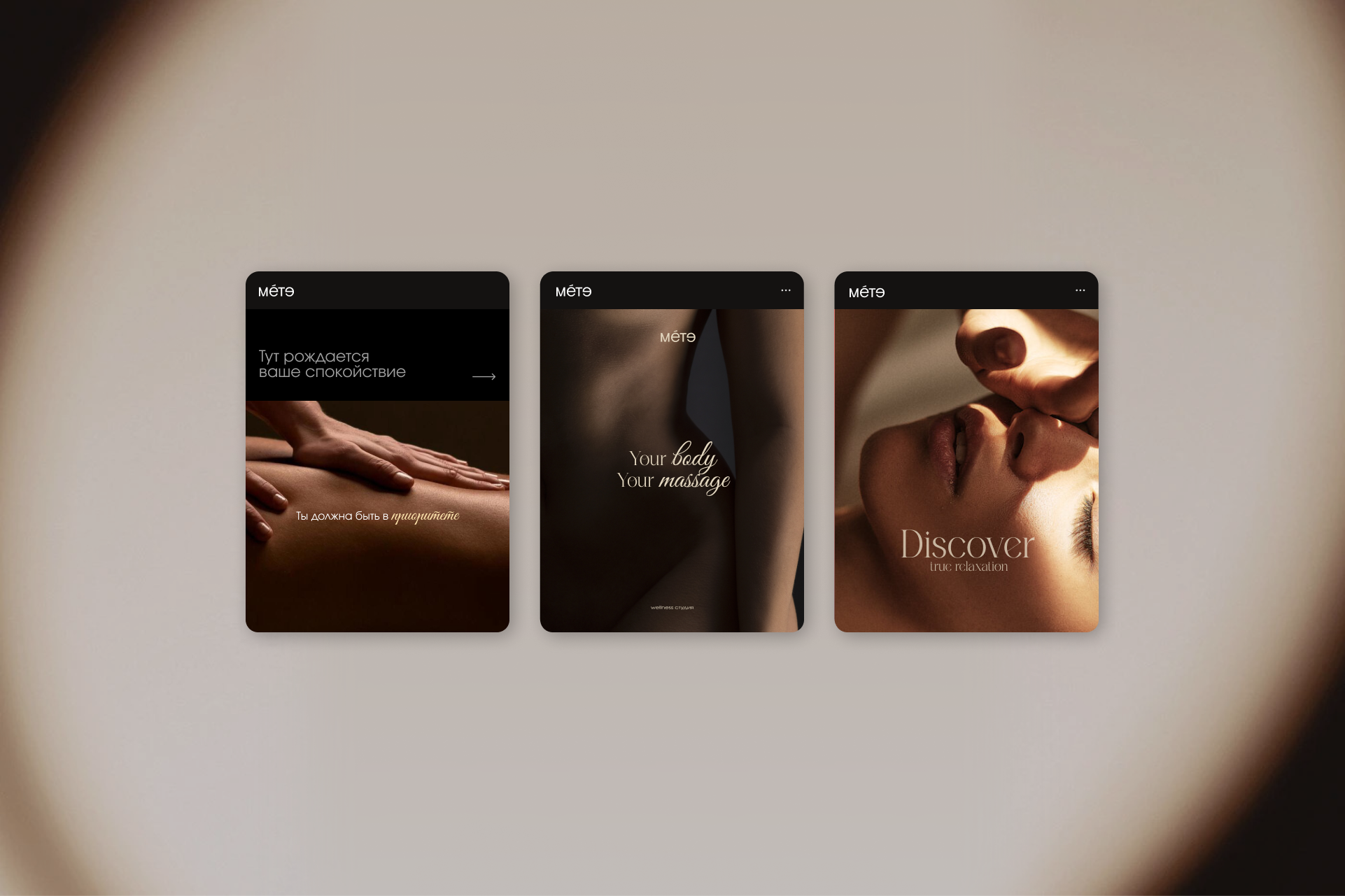 METE / Wellness-студия — Изображение №12 — Брендинг на Dprofile