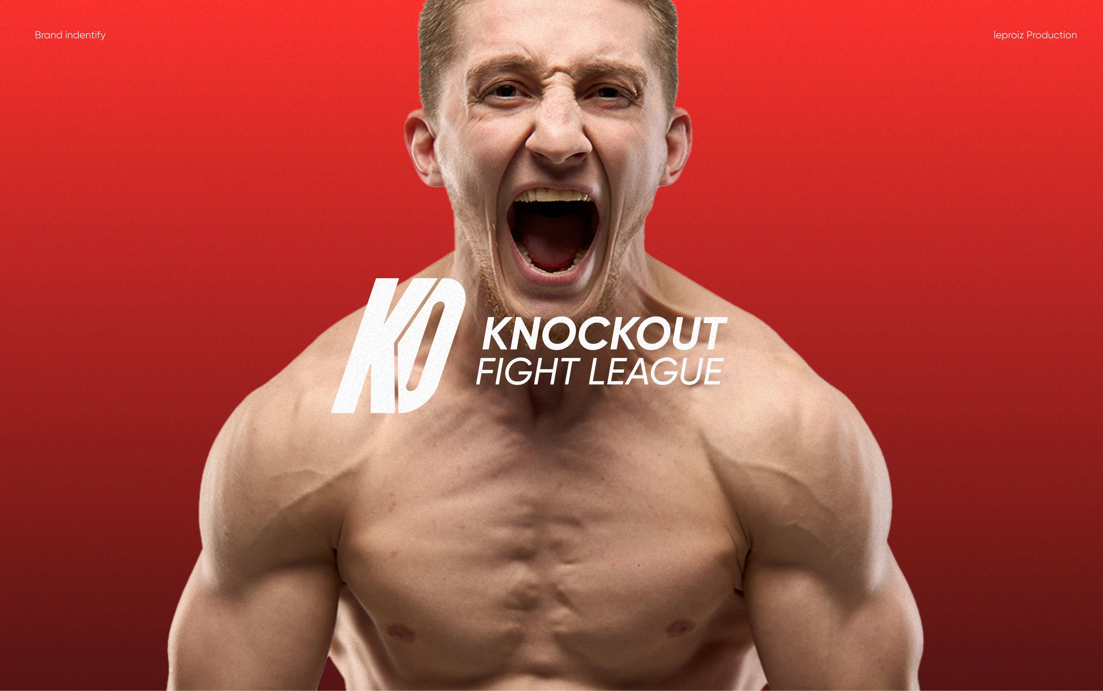 KNOCKOUT FIGHT LEAGUE — Изображение №1 — Брендинг на Dprofile
