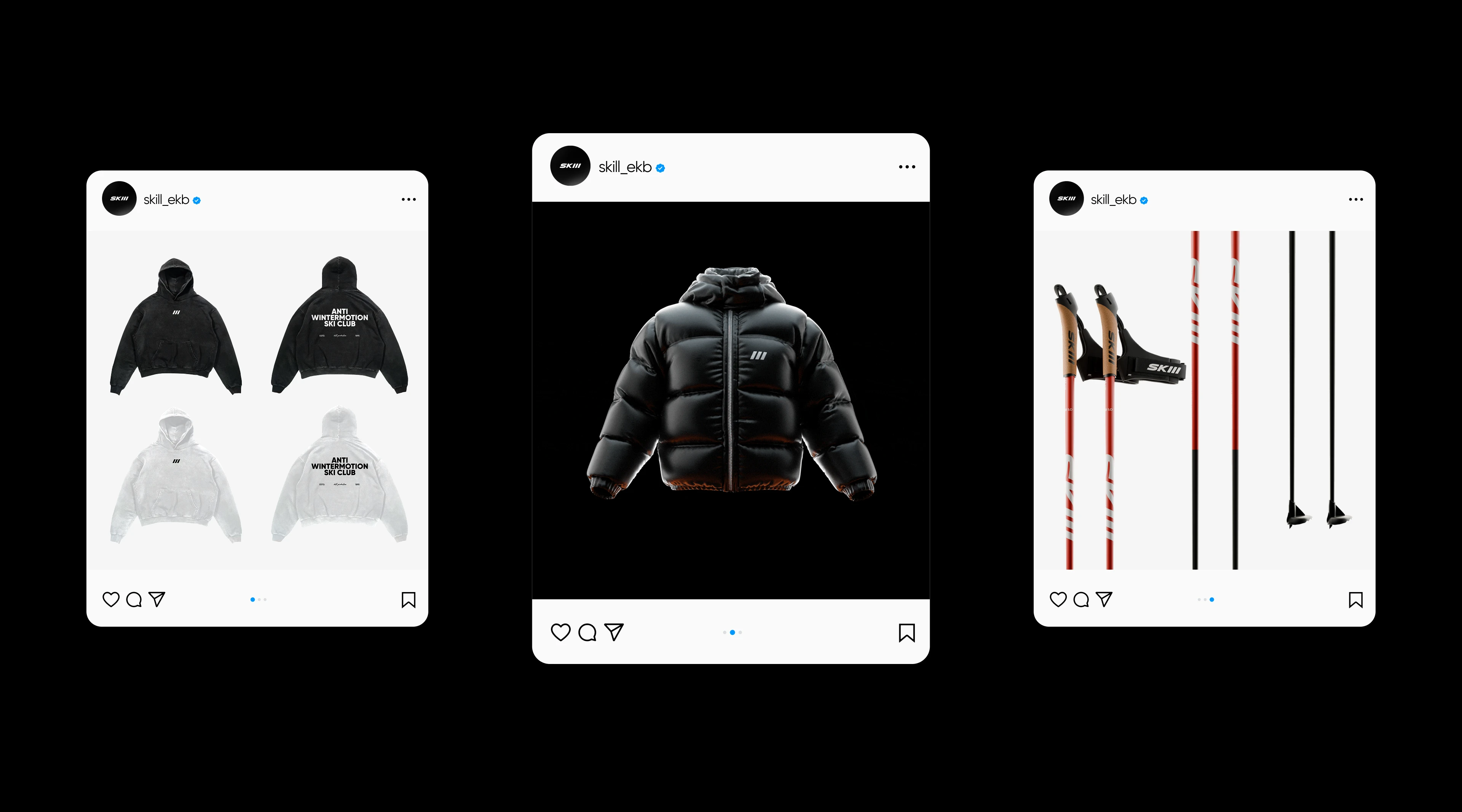 АЙДЕНТИКА SKILL / ЛЫЖНАЯ ЭКИПИРОВКА — Изображение №9 — Брендинг на Dprofile