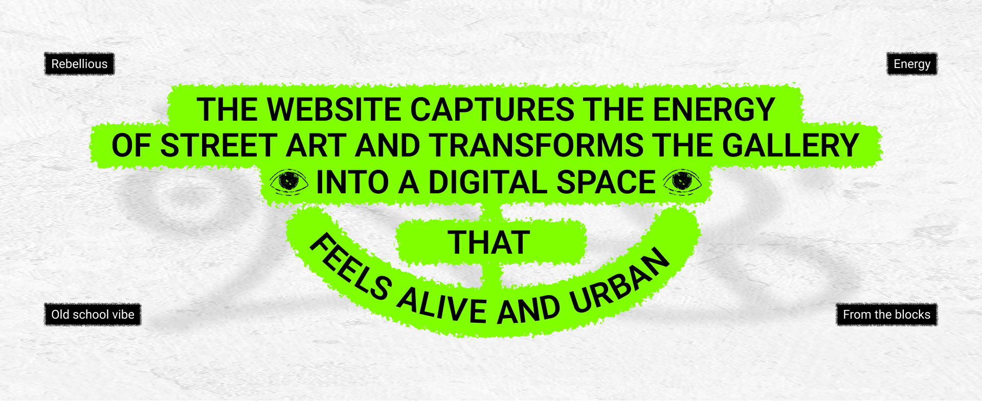 WALLZ. Street art gallery | Corporate website — Изображение №2 — Интерфейсы на Dprofile