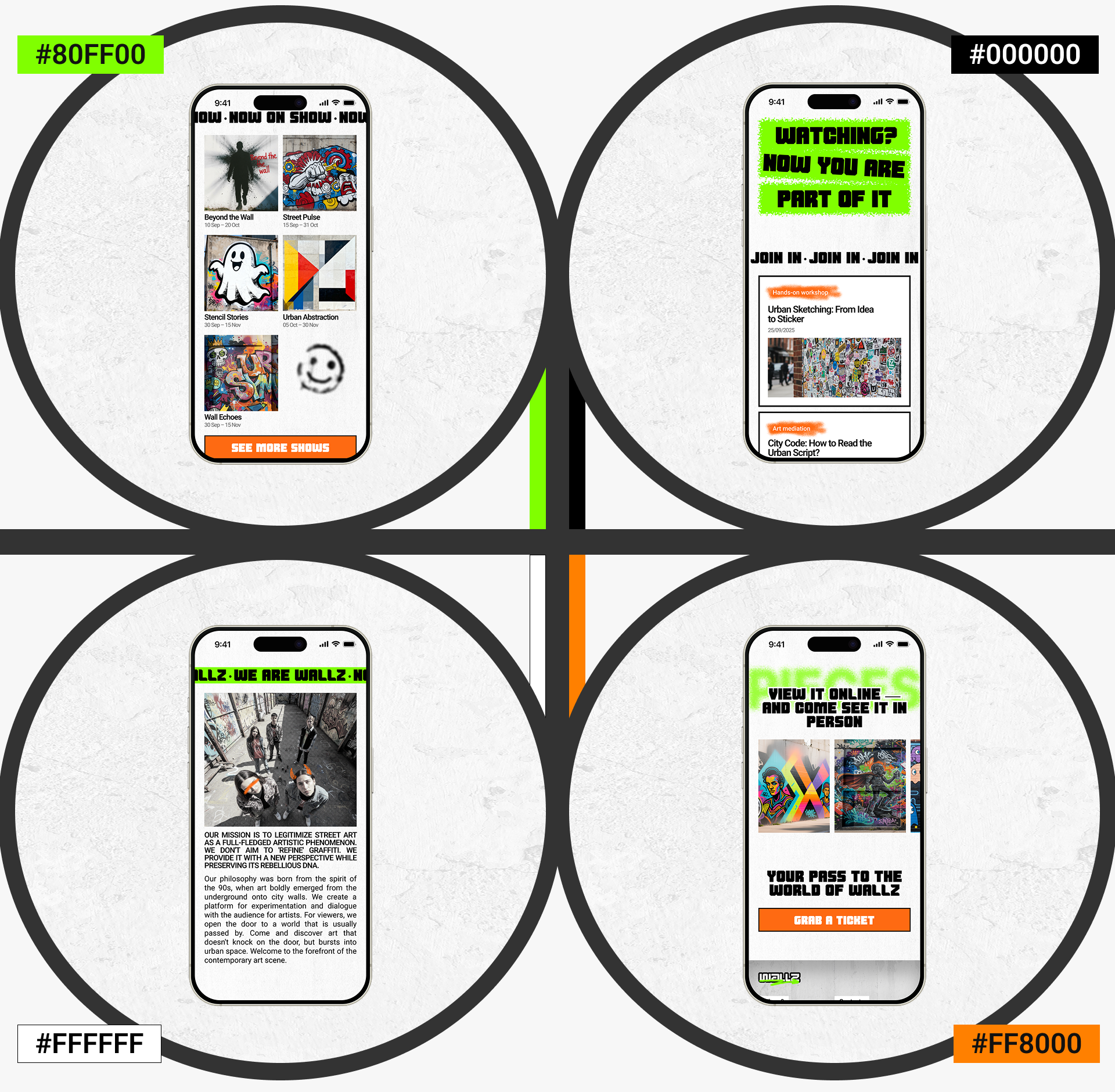 WALLZ. Street art gallery | Corporate website — Изображение №4 — Интерфейсы на Dprofile