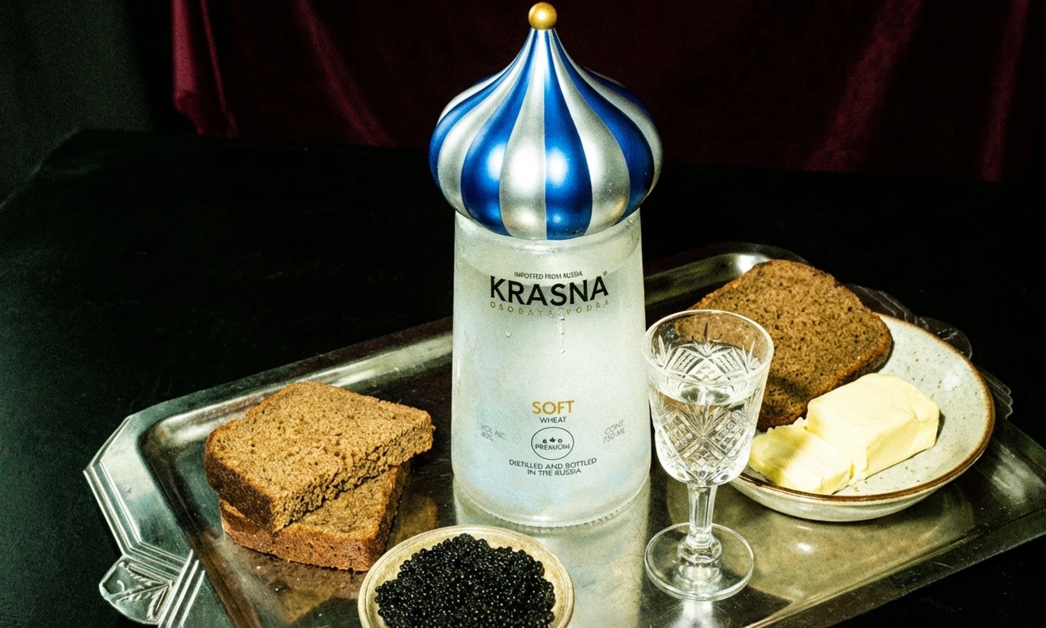 упаковка русской водки «KRASNA» — Изображение №5 — Брендинг, 3D на Dprofile